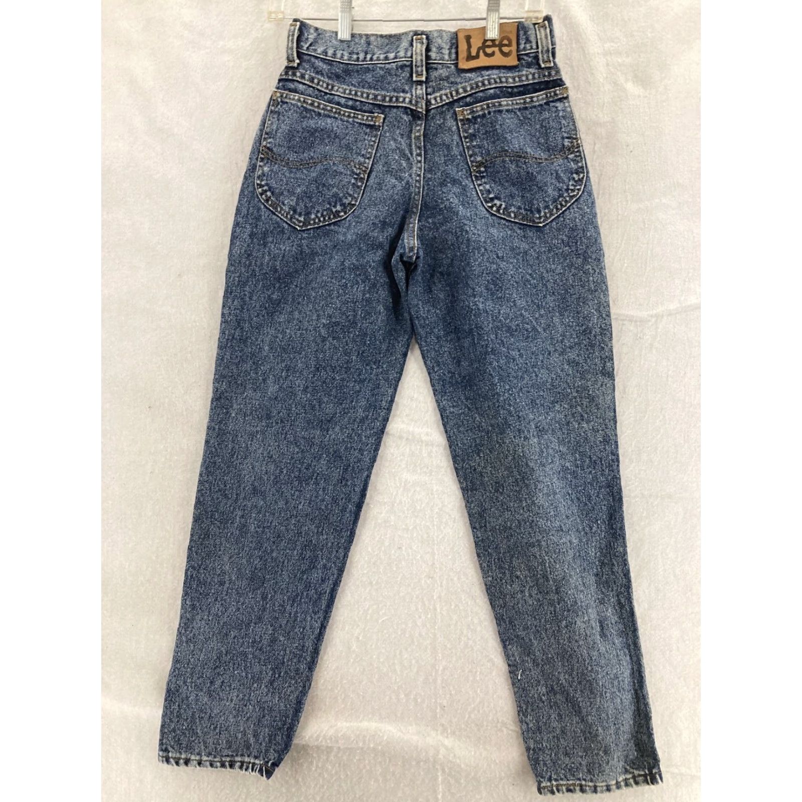 Lee Vintage Lee Mom Jeans Womens 16 High Rise Blue Cotton 90s Hipster Classic Size 38" / US 16 / IT 52 - 2 Thumbnail