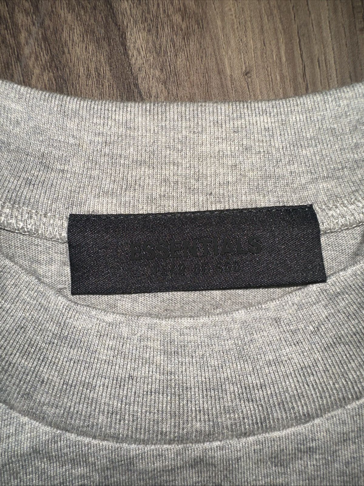 Fear of God Fear of God Essentials Dark Heather Grey Long Sleeve - L Size US L / EU 52-54 / 3 - 3 Thumbnail