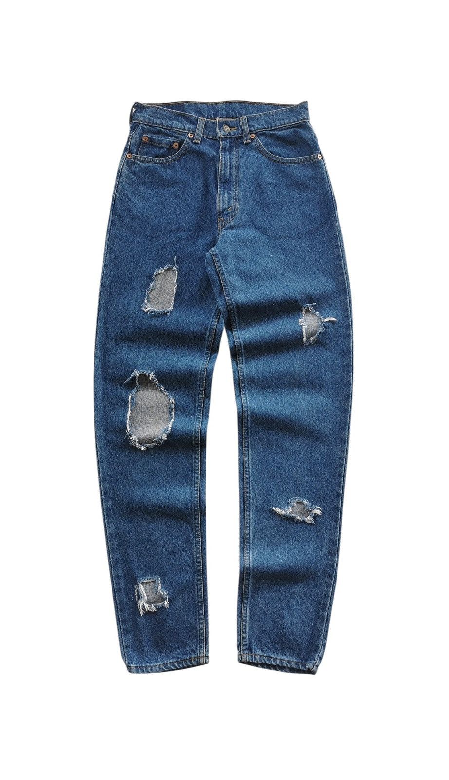 Levi's Vintage Levis 620 Jeans Ripped Size 27" / US 4 / IT 40 - 1 Thumbnail
