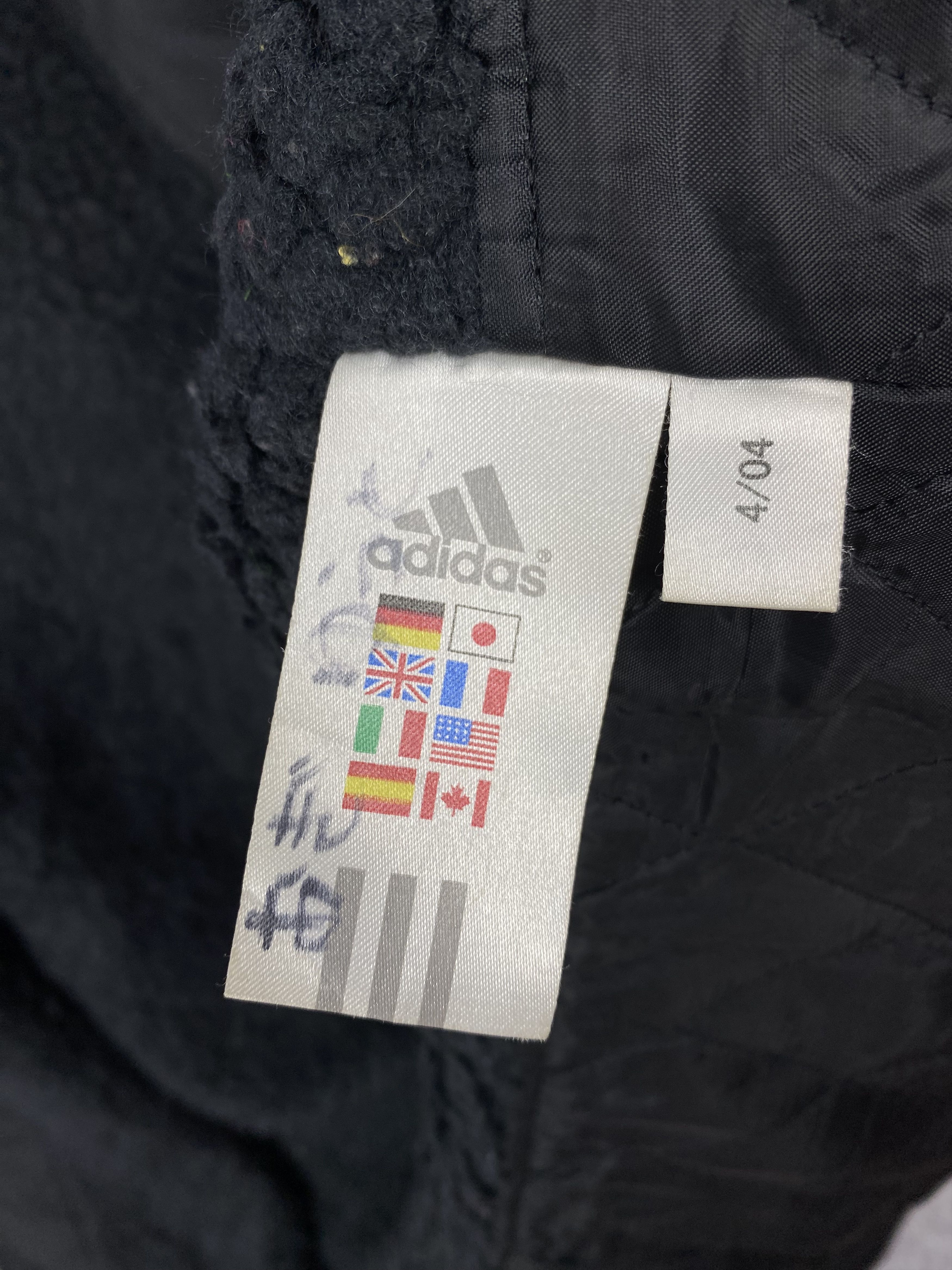 Adidas Vintage Adidas Sherpa Lining Hoodie Long Jacket Size US S / EU 44-46 / 1 - 7 Thumbnail