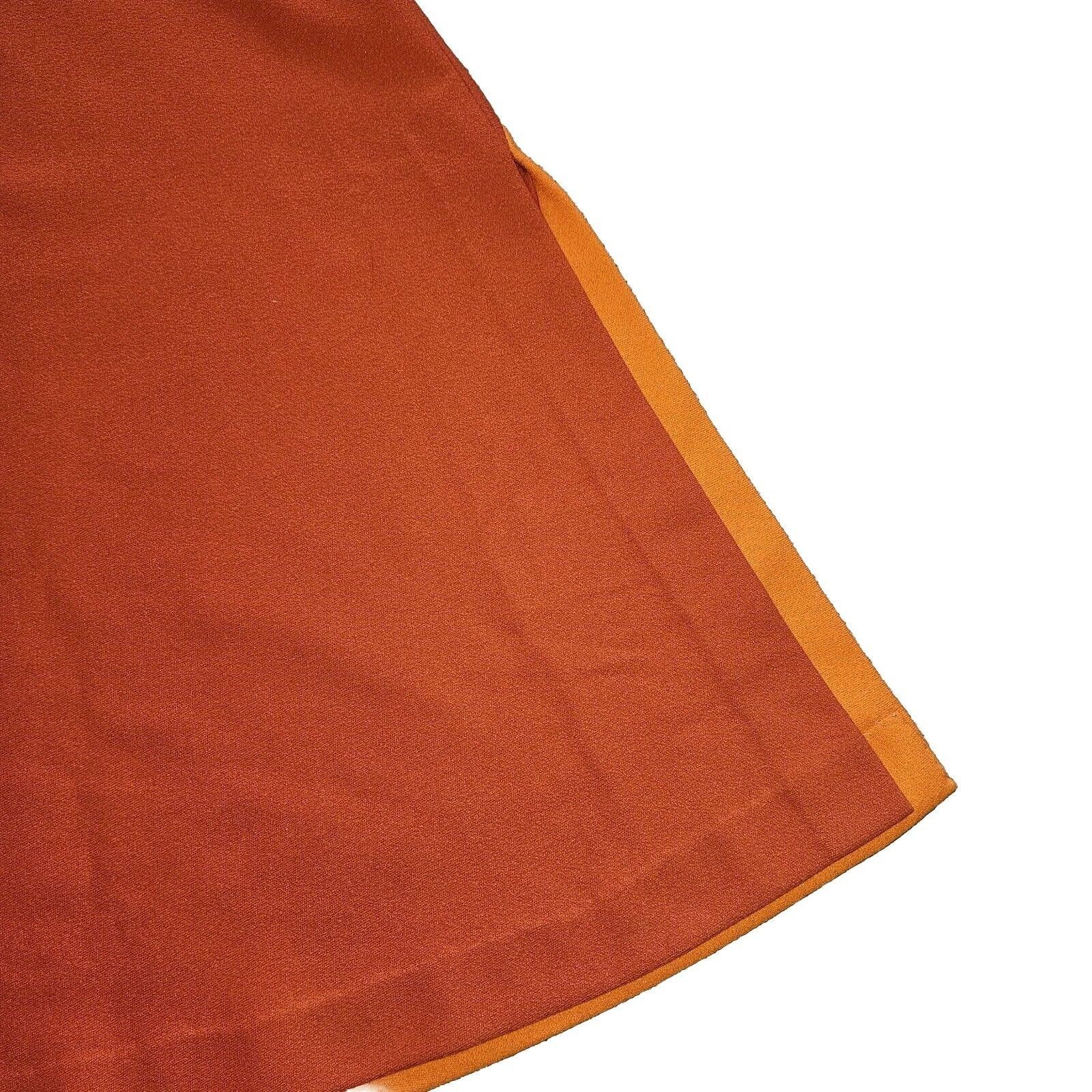 Handmade Vintage Handmade Maxi Dress Womens Sz S Groovy 70s Orange Wa Size S / US 4 / IT 40 - 17 Thumbnail