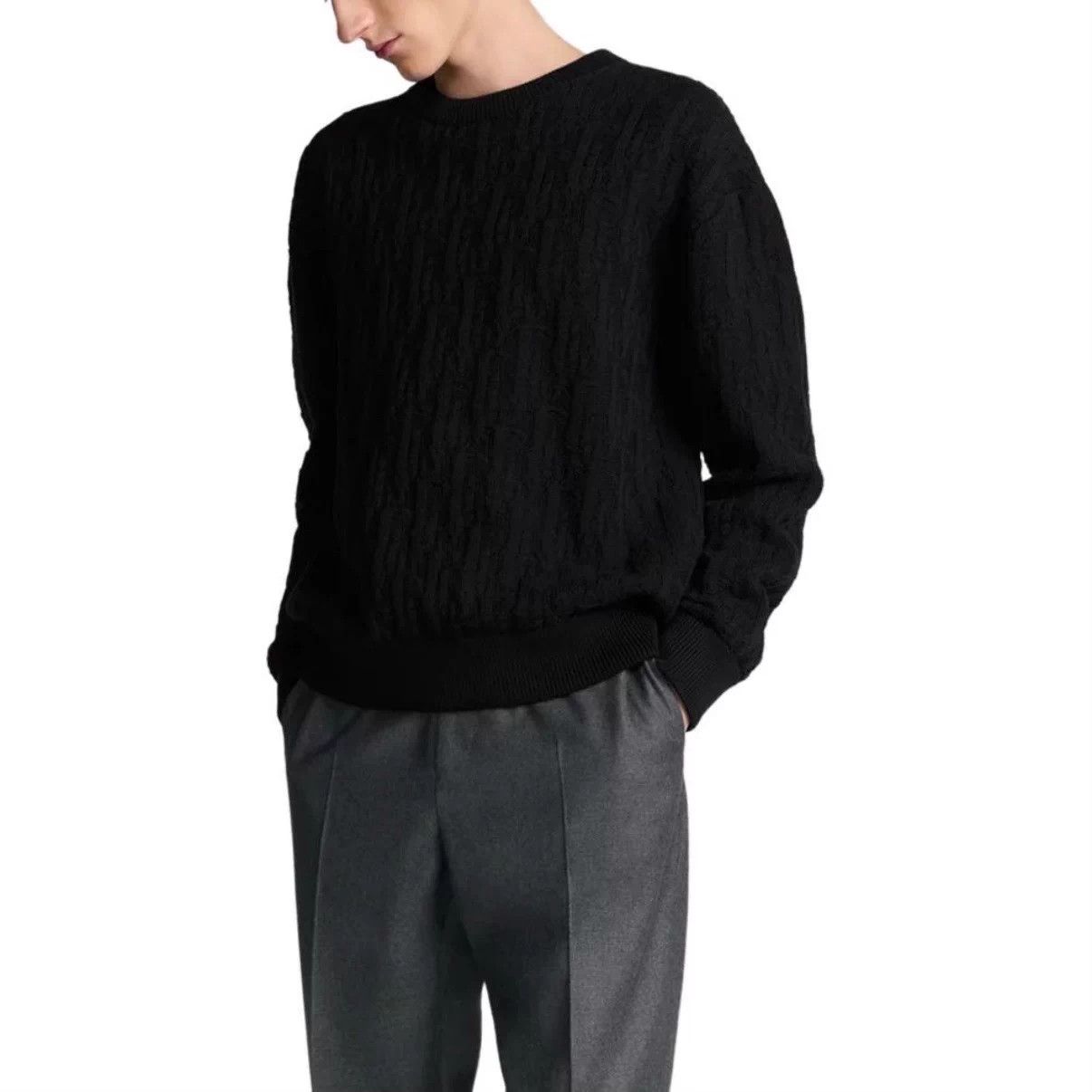 Dior DIOR Essentials 25 new black knit sweater S Size US S / EU 44-46 / 1 - 6 Thumbnail