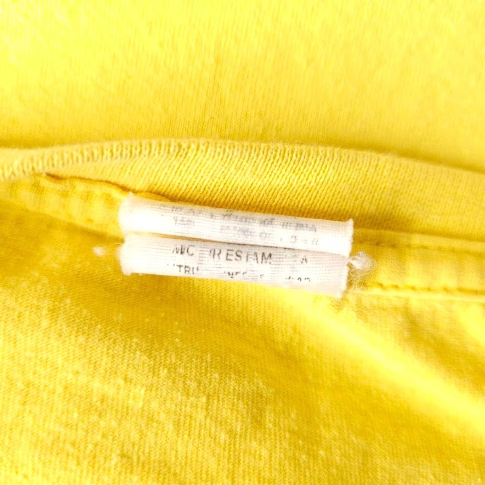 Vintage Cozumel T Shirt Mens XL Yellow Mexico Sea Turtles Travel Destination Tee Size US XL / EU 56 / 4 - 6 Thumbnail