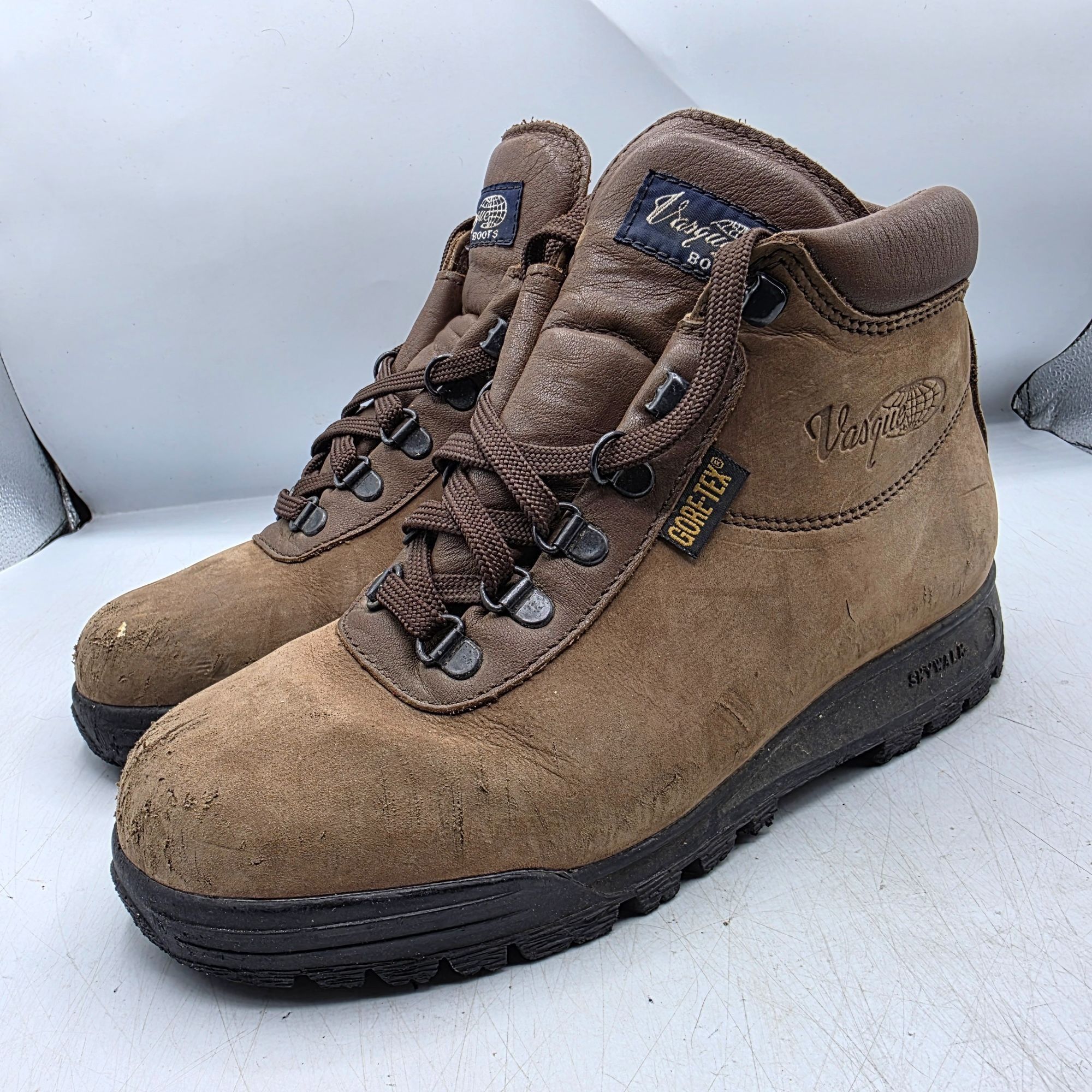 Vasque × Vintage Vintage Vasque Skywalk Womens 7.5 Brown Boots Gore Tex Hikin Size US 7.5 / IT 37.5 - 4 Thumbnail