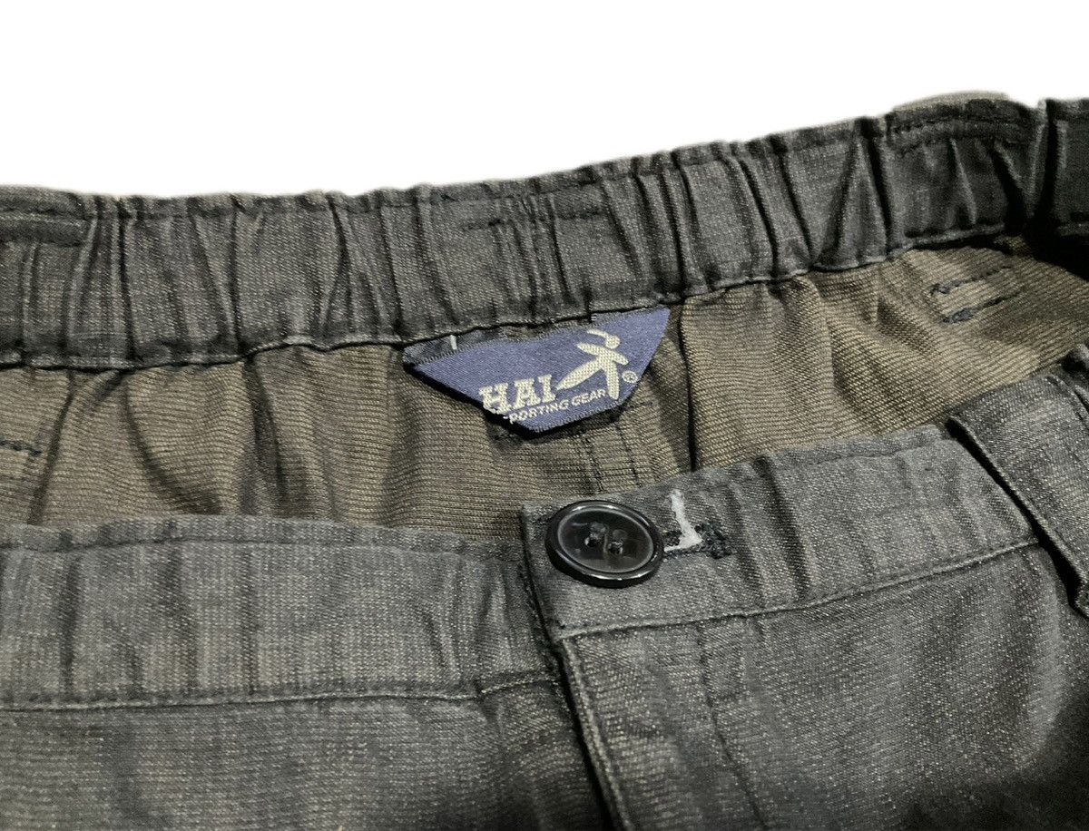 Hai Sporting Gear × Issey Miyake × Japanese Brand 🔥Archived Vintage Hai Sporting Gear Detachable Baggy Pants Size US 30 / EU 46 - 15 Thumbnail