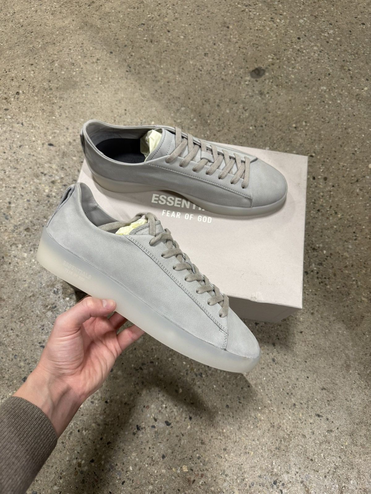 Fear of God Fear of God Essentials Tennis Sneaker NEW 375$ Size US 10 / EU 43 - 4 Thumbnail