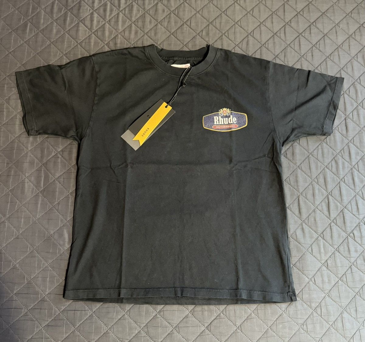 Rhude Rhude Racing Crest Tee VTG Black XS Size US XS / EU 42 / 0 - 2 Thumbnail