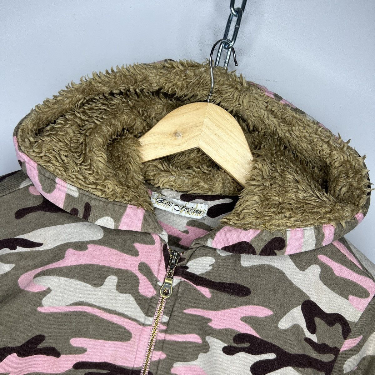 If Six Was Nine × Japanese Brand × Le Grande Bleu (L.G.B.) Vintage Fur Hoodie Giga DX If6was9 LGB Style Sweatshirt Y2K Size M / US 6-8 / IT 42-44 - 5 Thumbnail