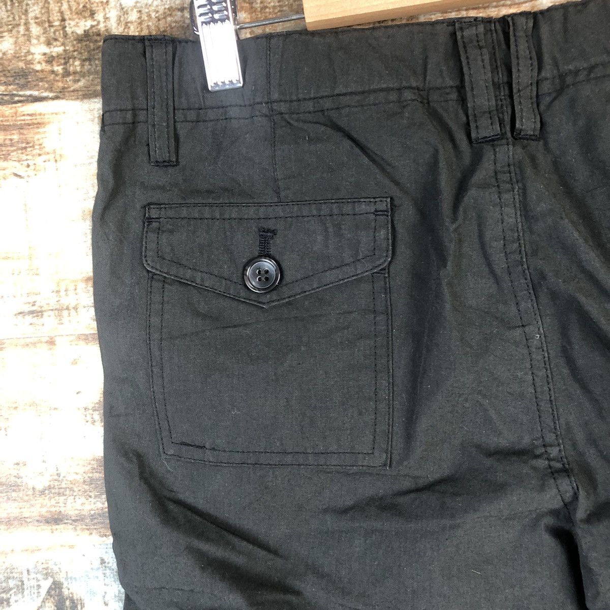 Japanese Brand DL Japanese Brand Black Cargo Multipocket Pants #C702 Size US 28 / EU 44 - 14 Thumbnail