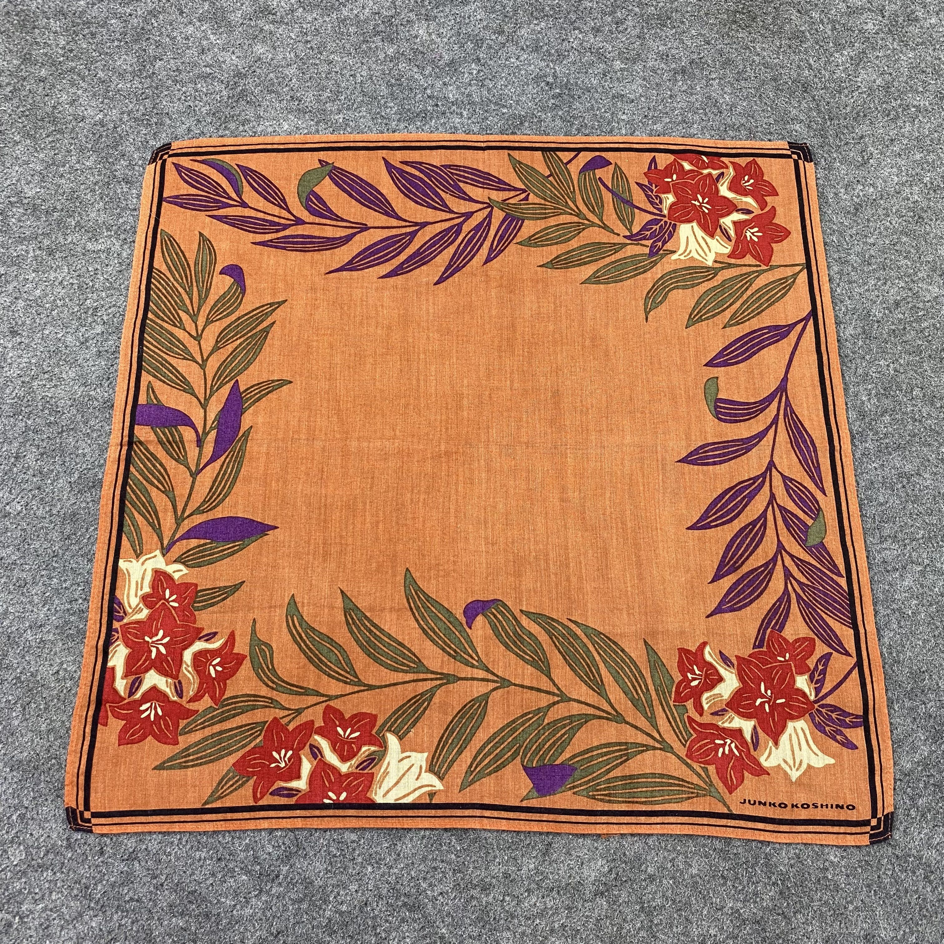 Japanese Brand Junko Koshino Handkerchief / Bandana / Neckerchief-B1345 Size ONE SIZE - 3 Thumbnail