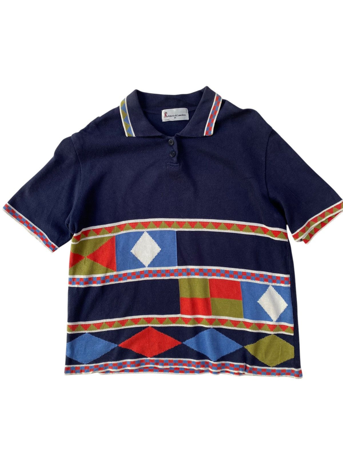 Roberta di Camerino × Vintage Vtg Roberta Camerino Sweater Size US S / EU 44-46 / 1 - 1 Thumbnail