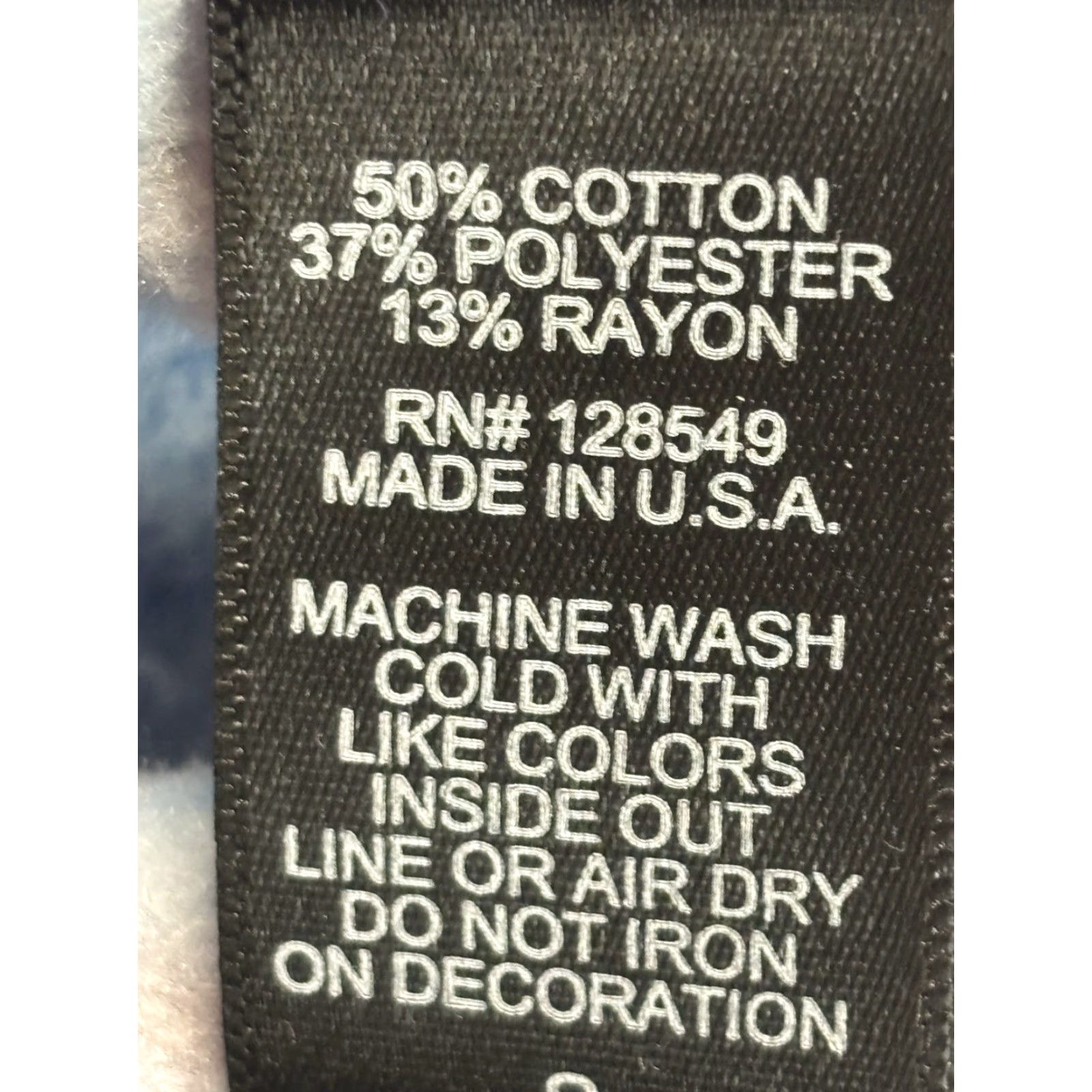 VINTAGE Aviator Nation Sweatshirt Tie Dye Pullover Crew Neck Unisex Small Multicolor Red Blue Relaxed