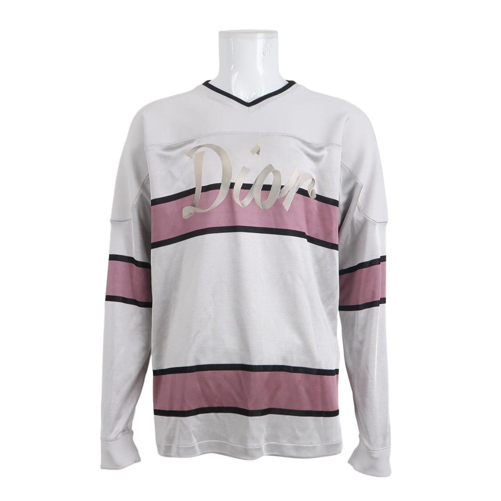 Dior Dior Color Block Logo Long Sleeve Top L Size US L / EU 52-54 / 3 - 1 Thumbnail