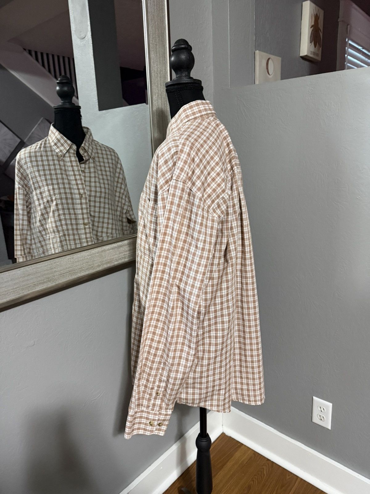 Wrangler Wrangler Riata Plaid Western Button Down Shirt Large. Size US L / EU 52-54 / 3 - 3 Thumbnail