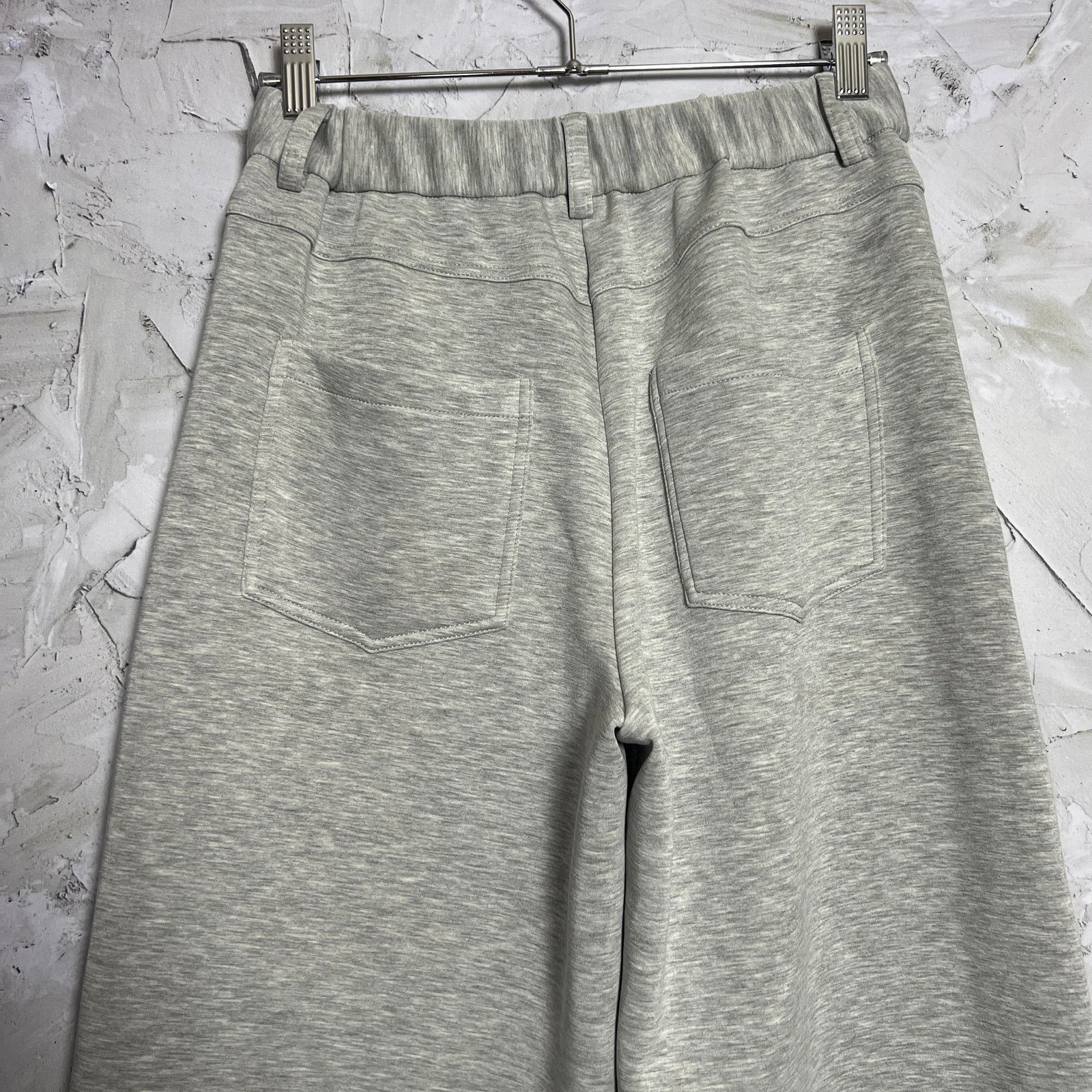 Drew DREW Gray Wide Leg Sweatpant Trouser XS NWOT Size 25" / US 0 / IT 36 - 8 Thumbnail