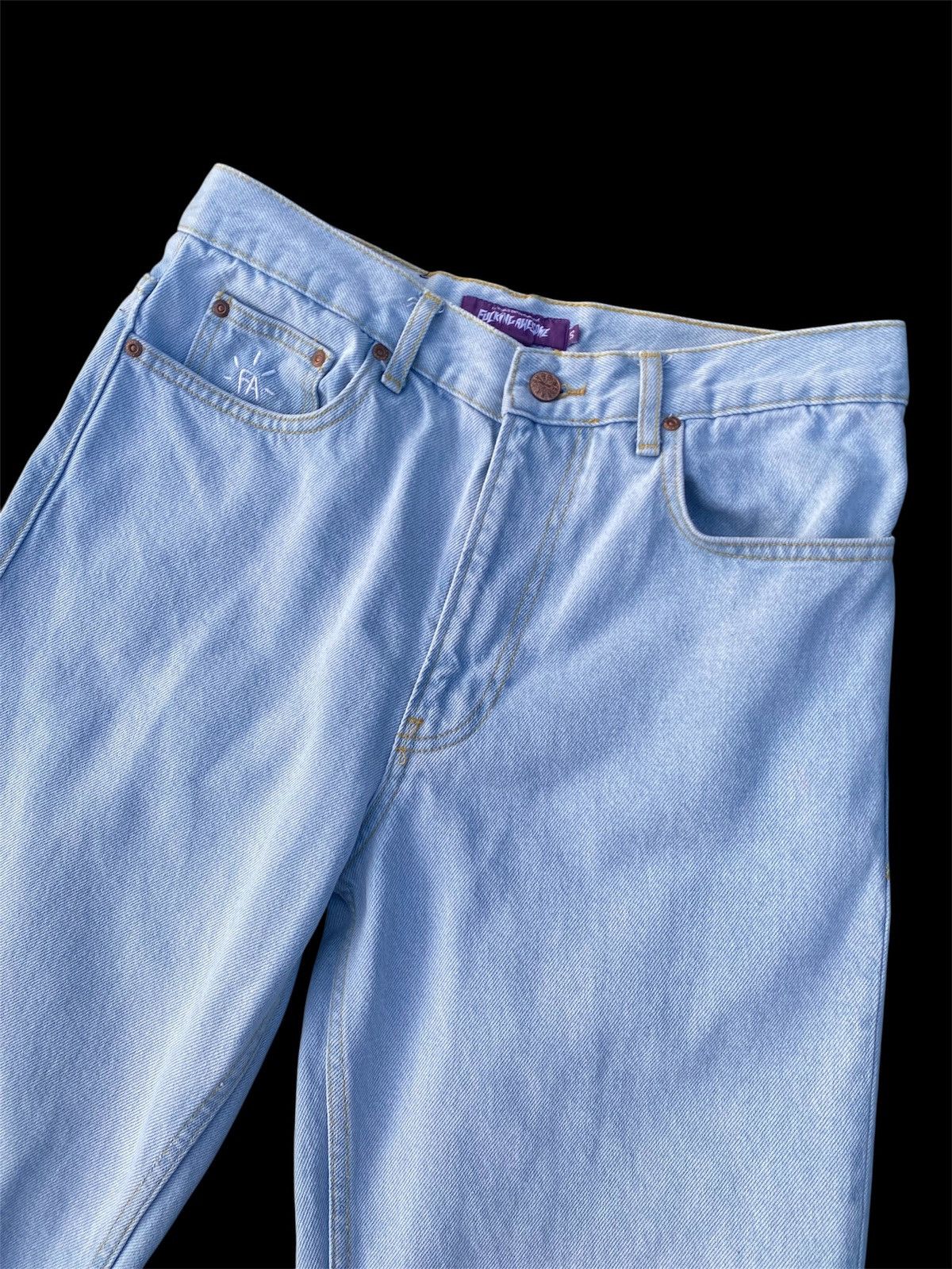 Fucking Awesome Fucking Awesome Hammerlee Jeans 30 waist soft blue Size US 30 / EU 46 - 5 Thumbnail