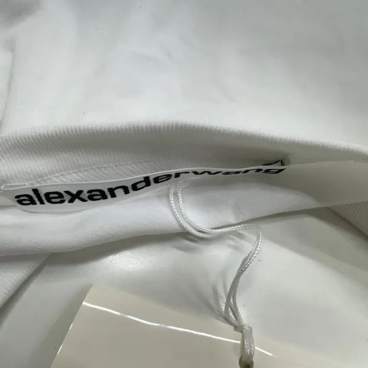 Alexander Wang Alexander Wang SS22 Logo Print T-Shirt for Women - Size S / US 4 / IT 40 - 4 Thumbnail
