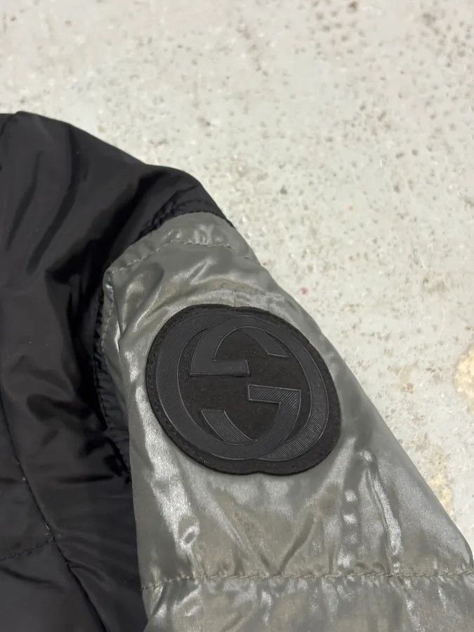 Gucci AW2011 Gucci Black & Grey Nylon Quilted Puffer Jacket Size US S / EU 44-46 / 1 - 8 Thumbnail