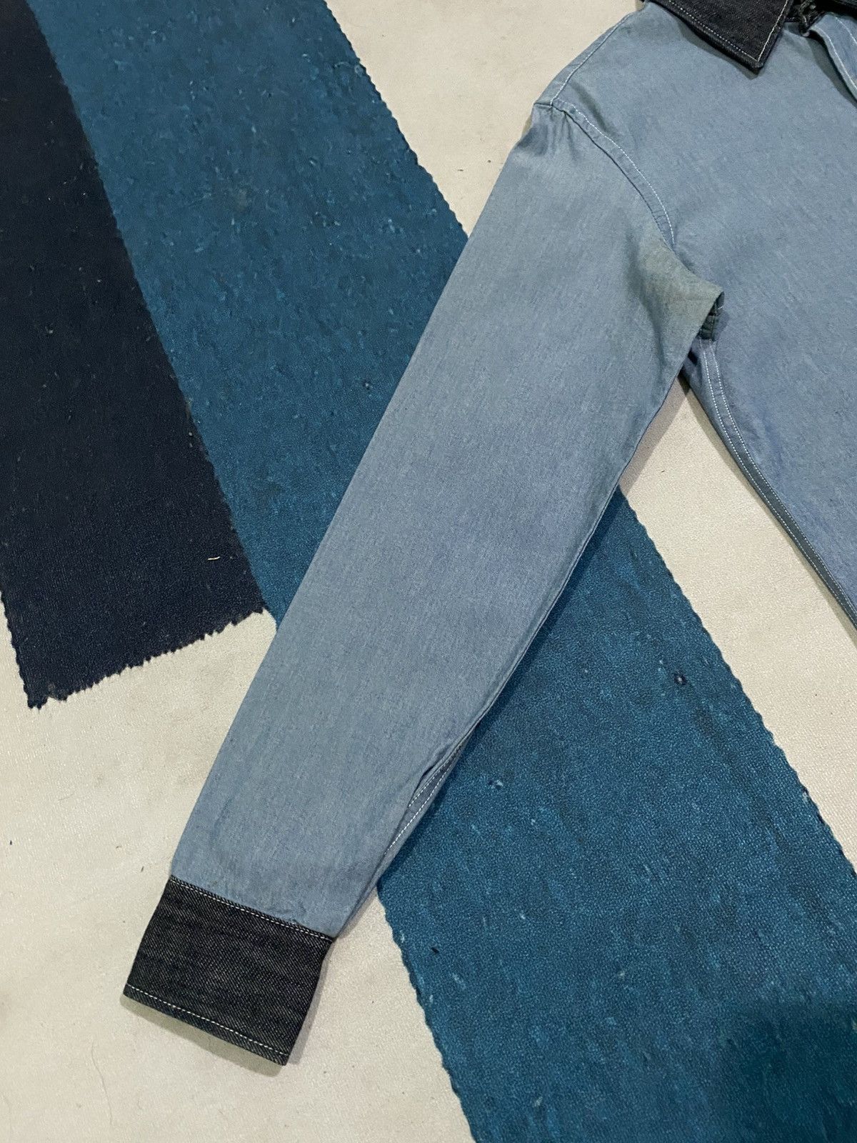Maison Margiela Maison Margiela 2011aw Denim Shirt Size US S / EU 44-46 / 1 - 4 Thumbnail