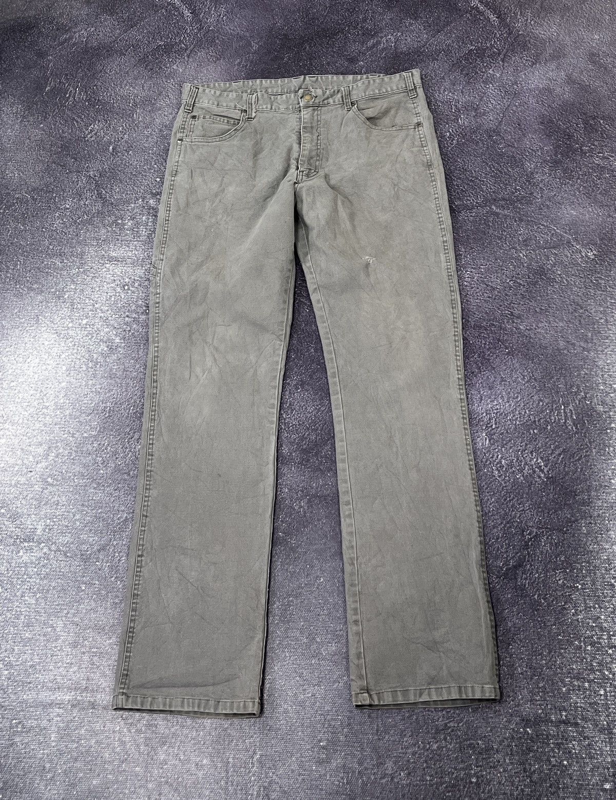 Dickies Vintage Dickies Y2K Faded Grey Work Pants Jeans Size US 34 / EU 50 - 8 Thumbnail