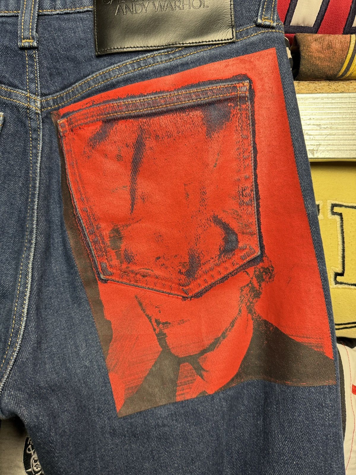 Andy Warhol Calvin klein Andy Warhol Jeans red picture Size US 29 - 5 Thumbnail