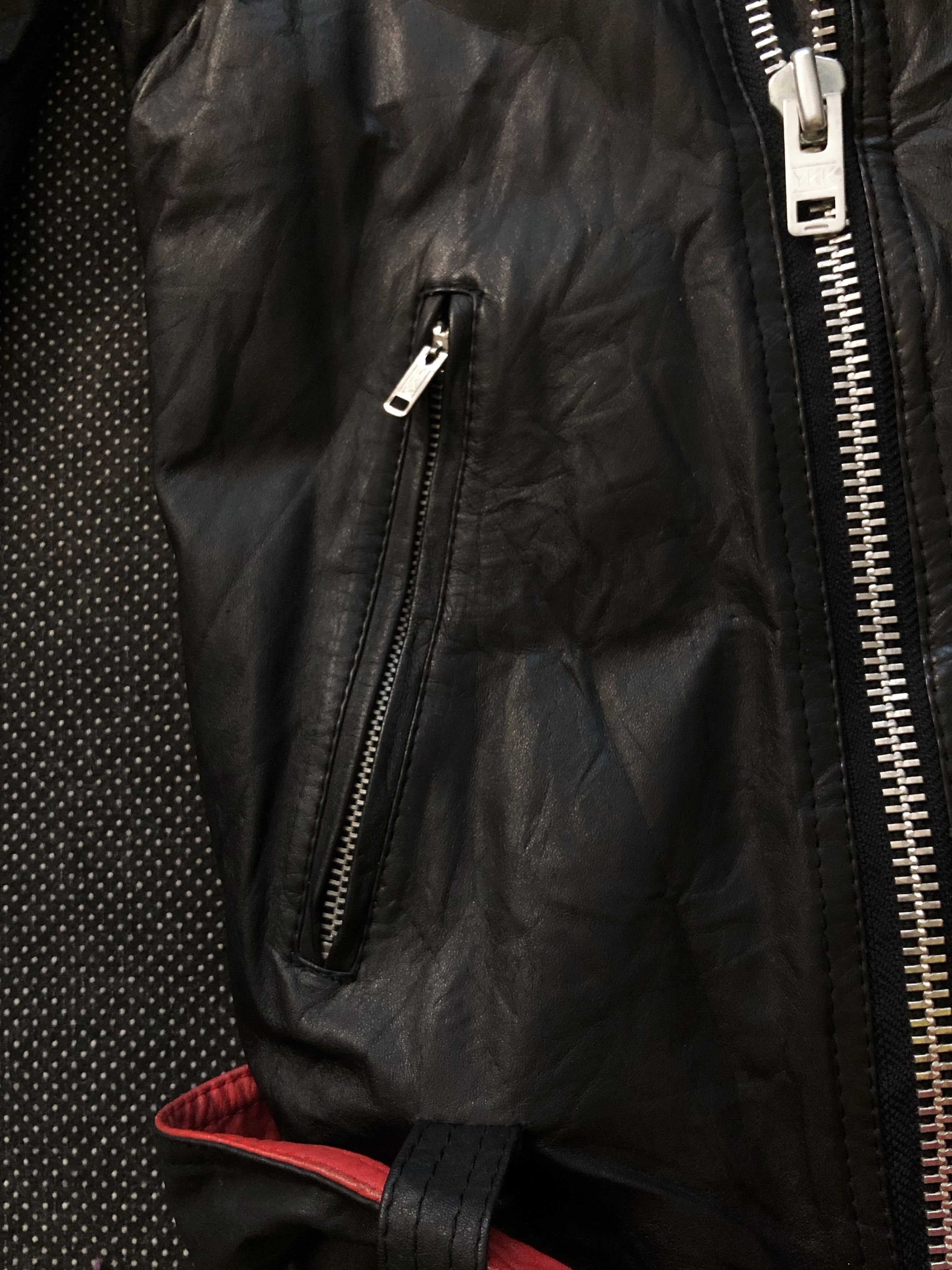 Japanese Brand SICK🔥80’S JAPAN COWHIDE DOUBLE COLLAR BONDAGE JACKET Size US S / EU 44-46 / 1 - 17 Thumbnail