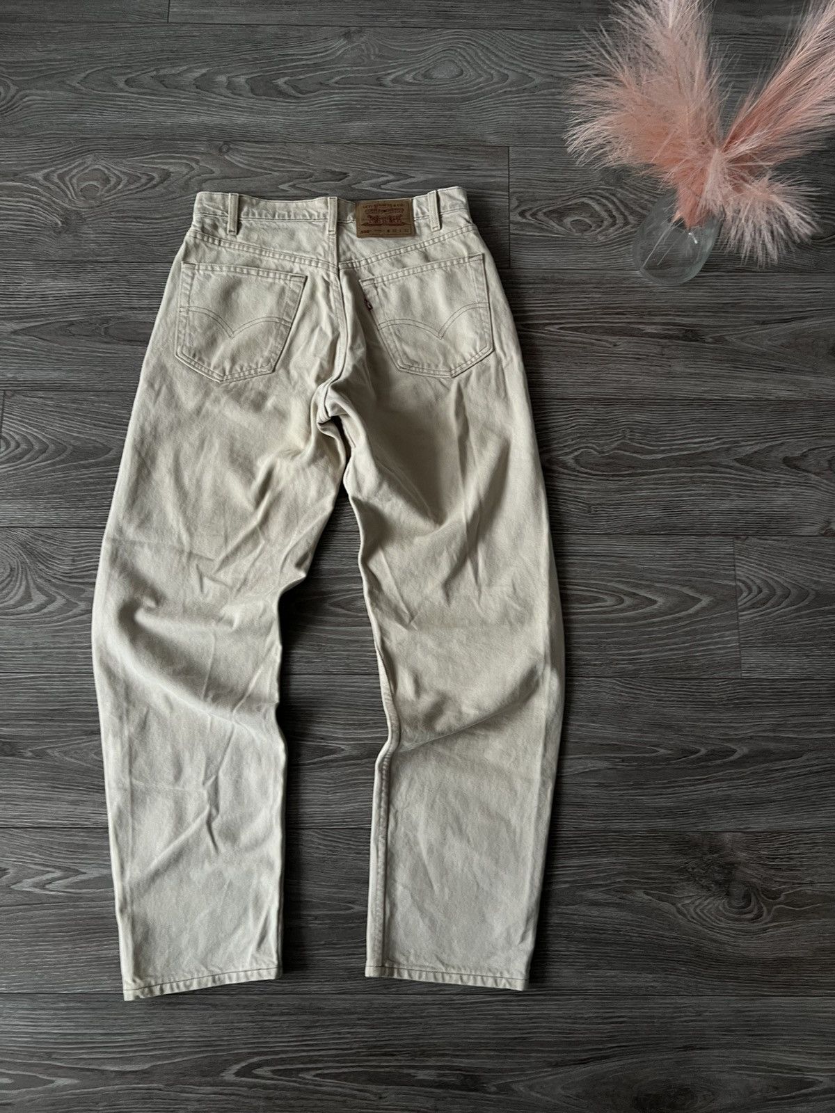 Levi's × Vintage ‼️Levis Vintage White Denim Made In USA 550 Relaxed Fit Jeans Size US 32 / EU 48 - 1 Thumbnail