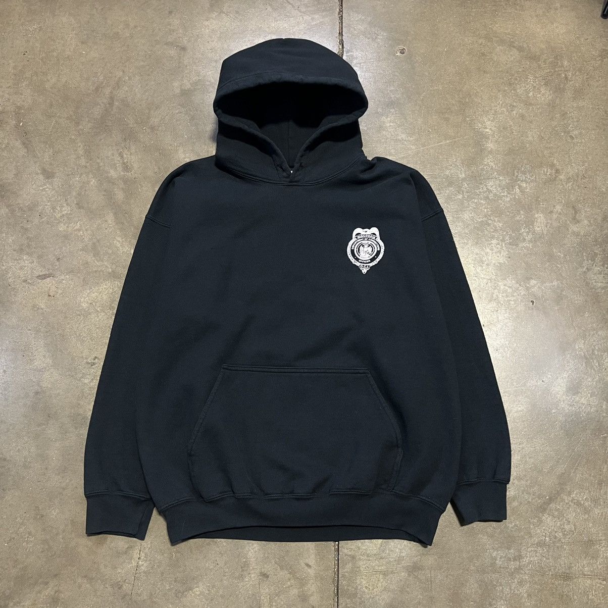 Vintage Wisconsin Department of Corrections Police Hoodie Hand Cuffs Size US L / EU 52-54 / 3 - 3 Thumbnail