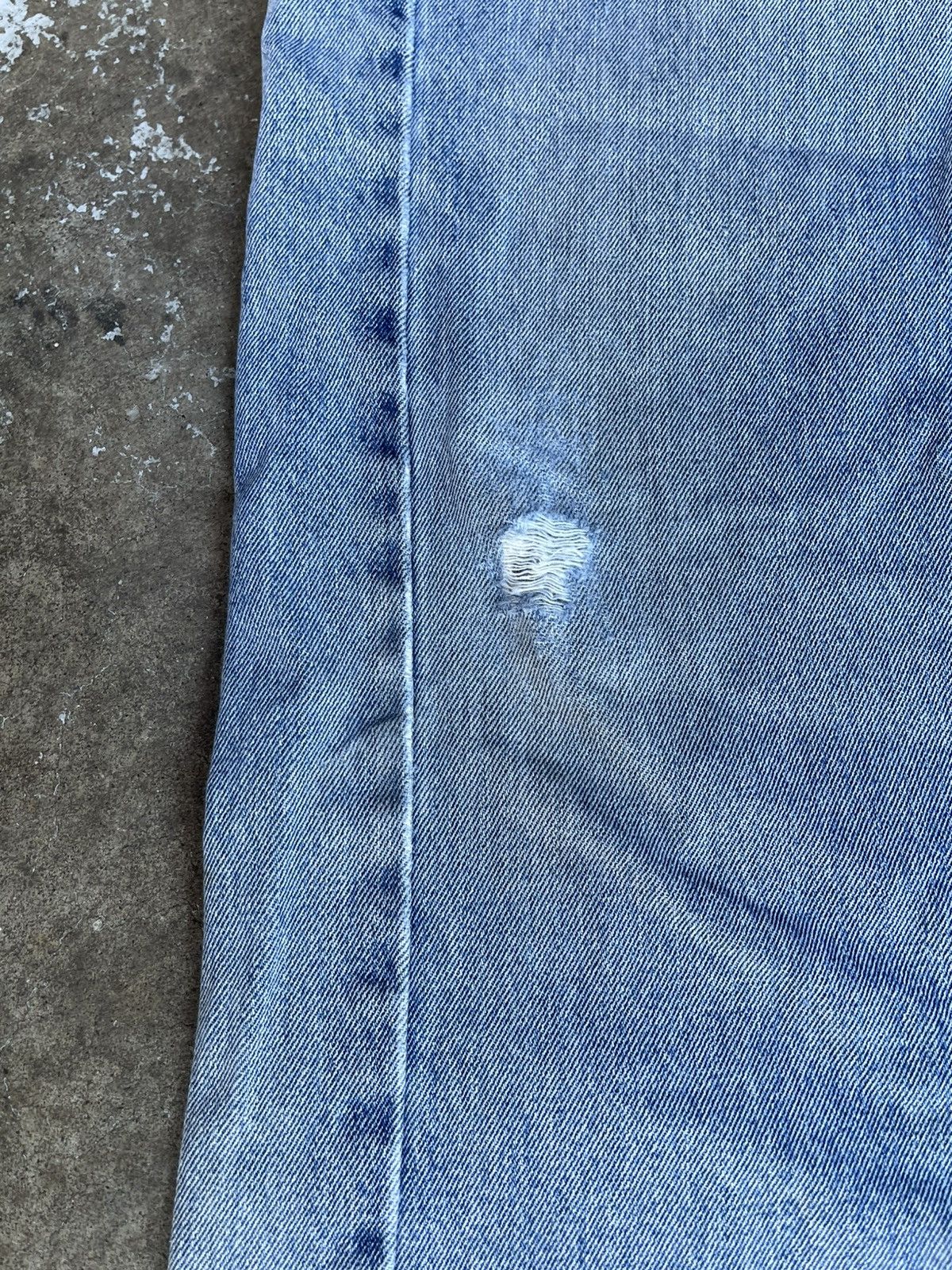 Levi's Levis 505s Distressed Denim Pants Size US 34 / EU 50 - 5 Thumbnail