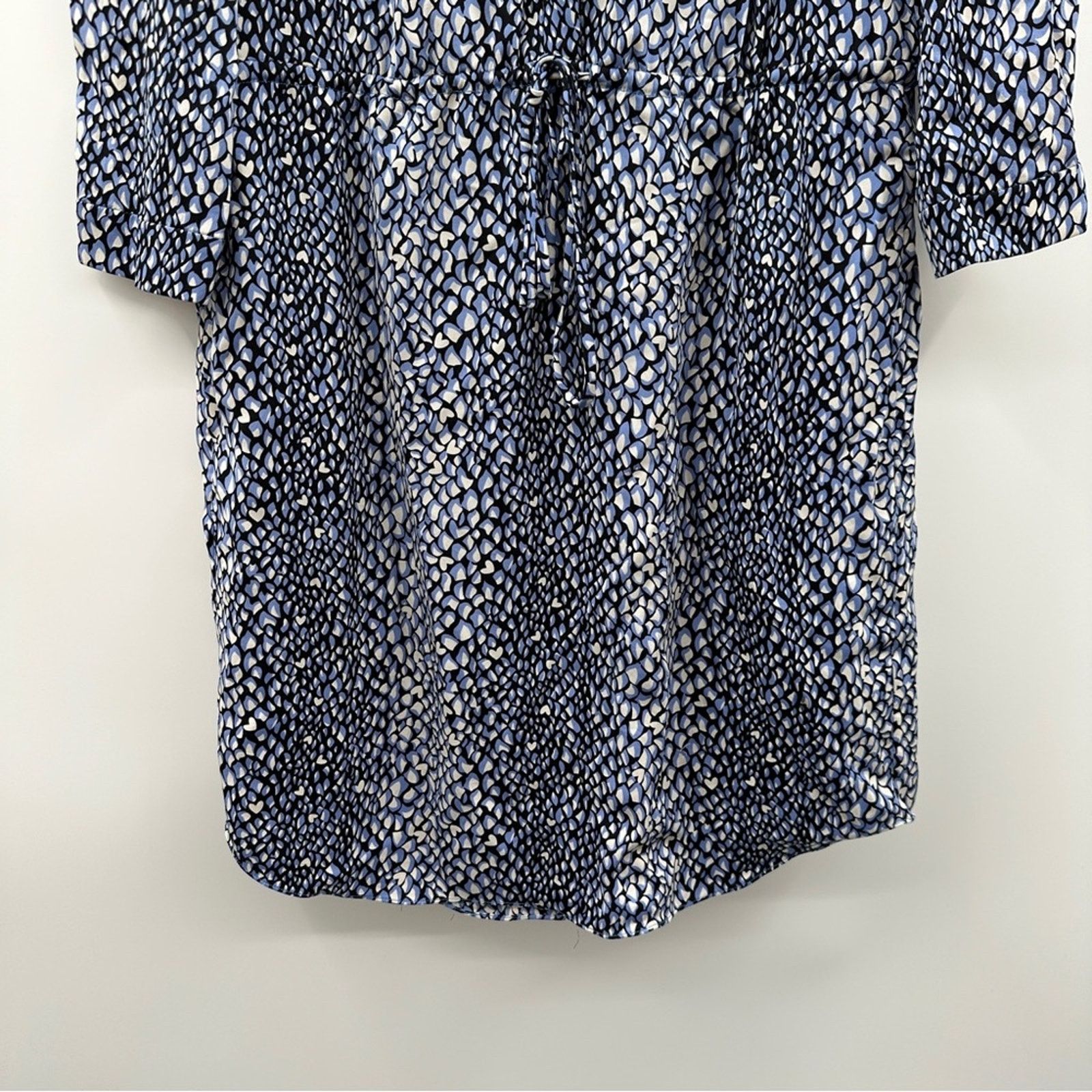 Diane von Furstenberg Diane Von Furstenberg Freya Silk Blend Shirt Dress Sz 6 Size M / US 6-8 / IT 42-44 - 4 Thumbnail