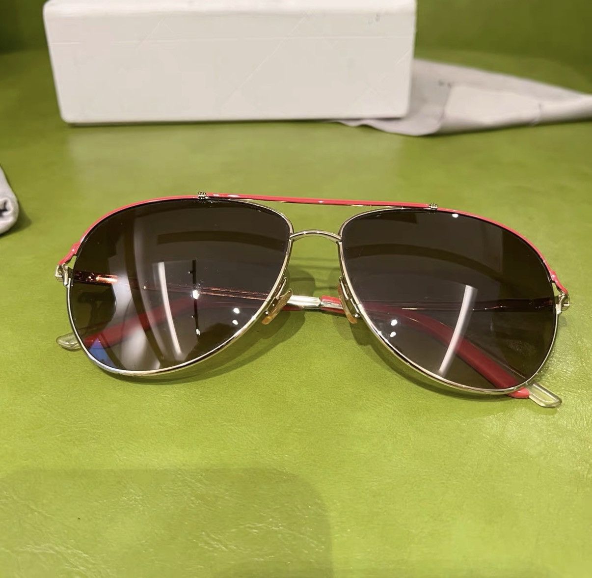 Dior Dior Colorblock Sunglasses J42 Size ONE SIZE - 2 Thumbnail