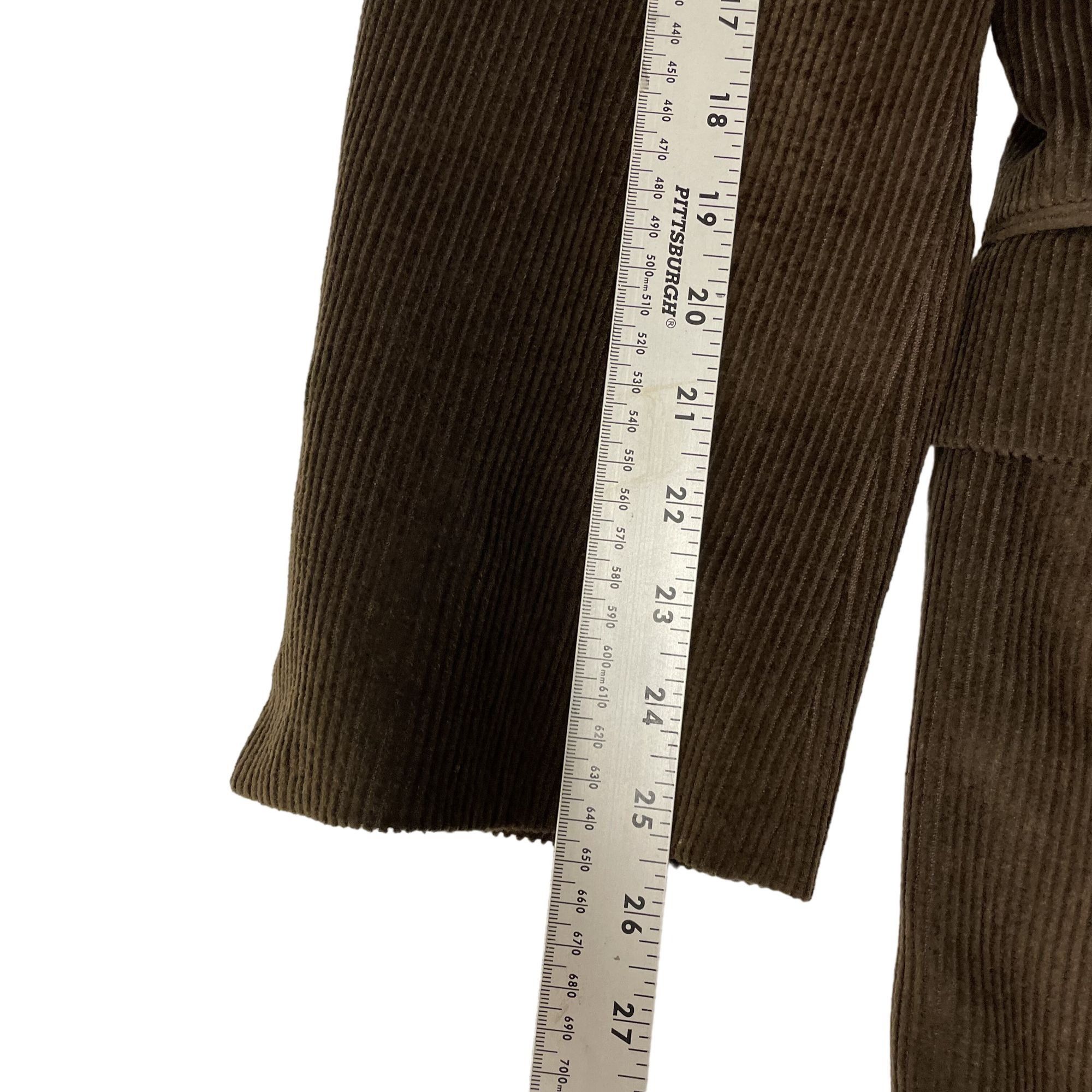 Jos. A. Bank Jos A Bank Chocolate Brown Sport Coat Corduroy Style Jacket Size 40R - 9 Thumbnail