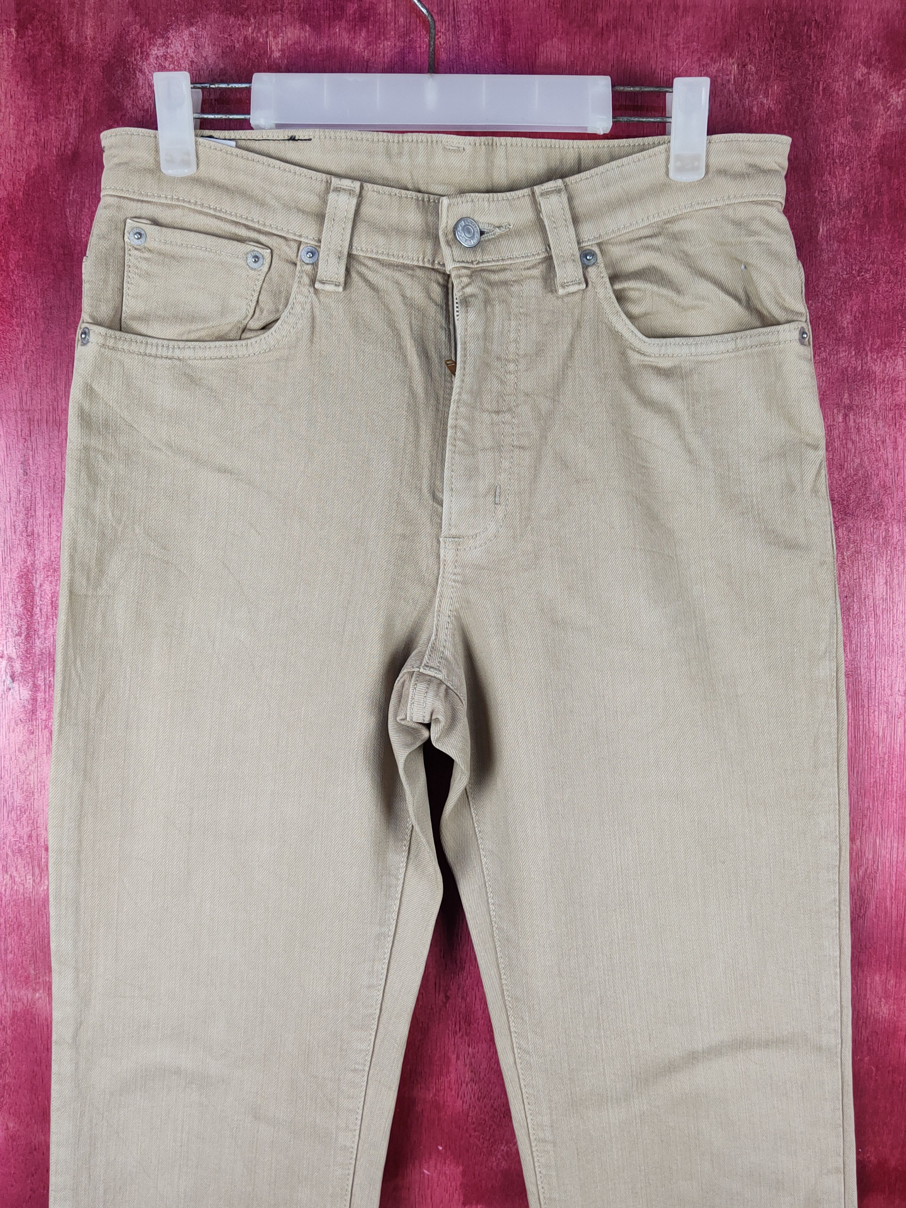 Edwin Edwin Brown denim distressed ripped Casual Pants #S1561 Size US 31 - 2 Thumbnail