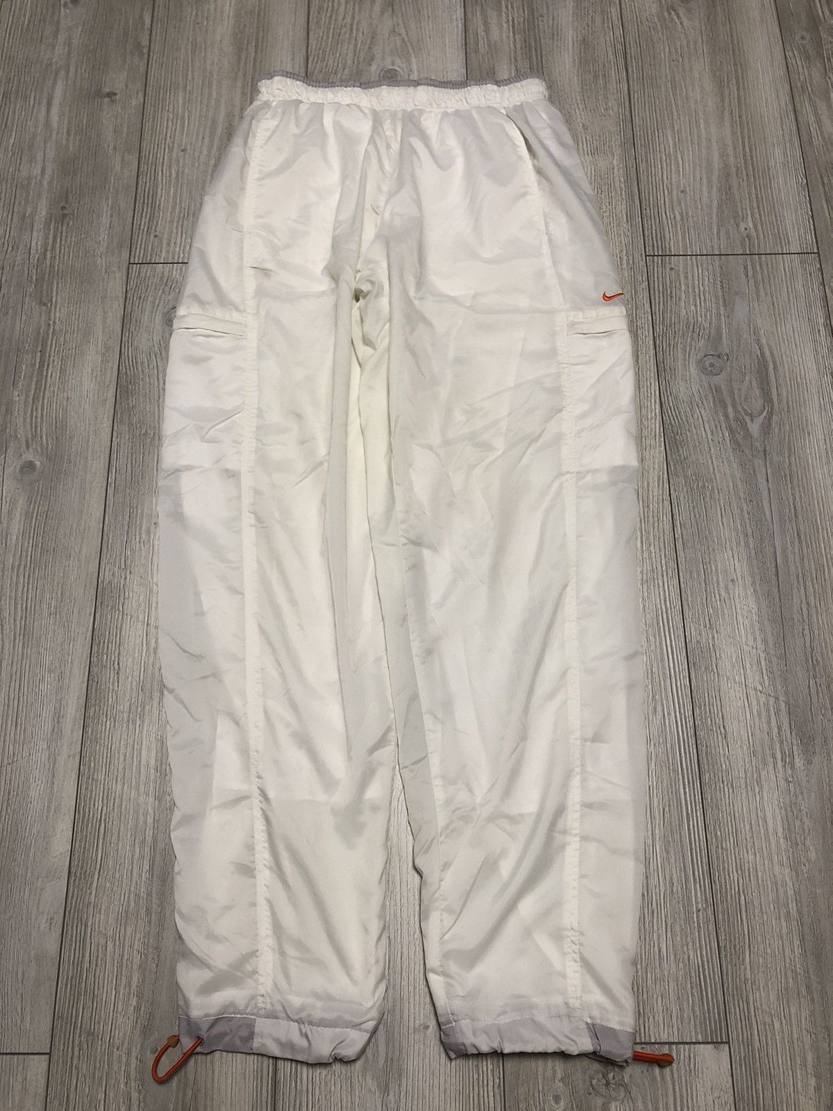 Vintage Nike Nylon Baggy Swoosh Logo Overisize y2k Pants Joggers Size US 32 / EU 48 - 1 Thumbnail