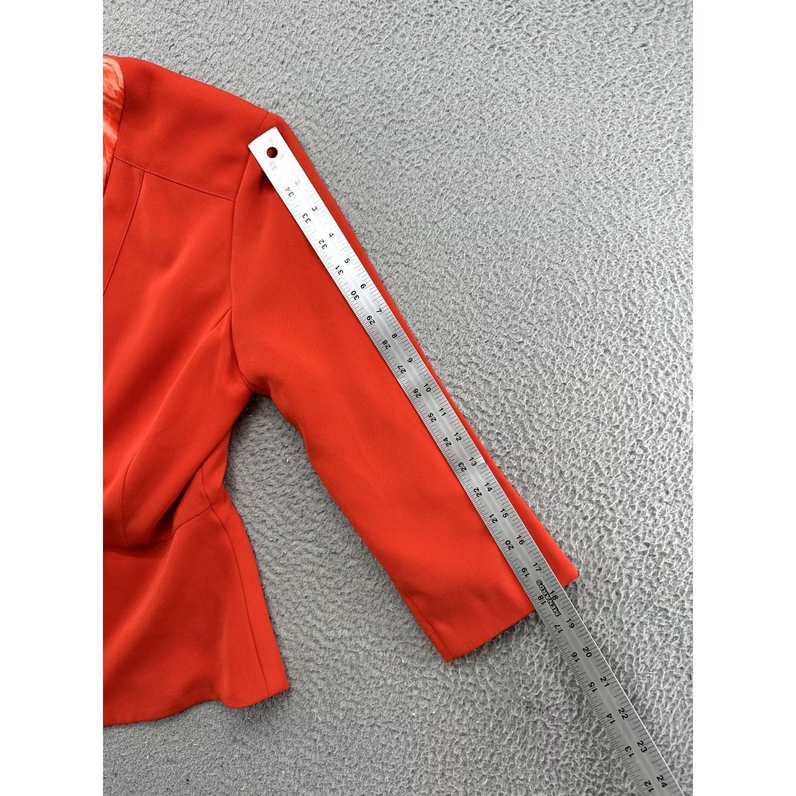 Vintage Cabi Jane Jacket Blazer Orange Spring 2015 Women’s Size 4 NEW Size S / US 4 / IT 40 - 7 Thumbnail