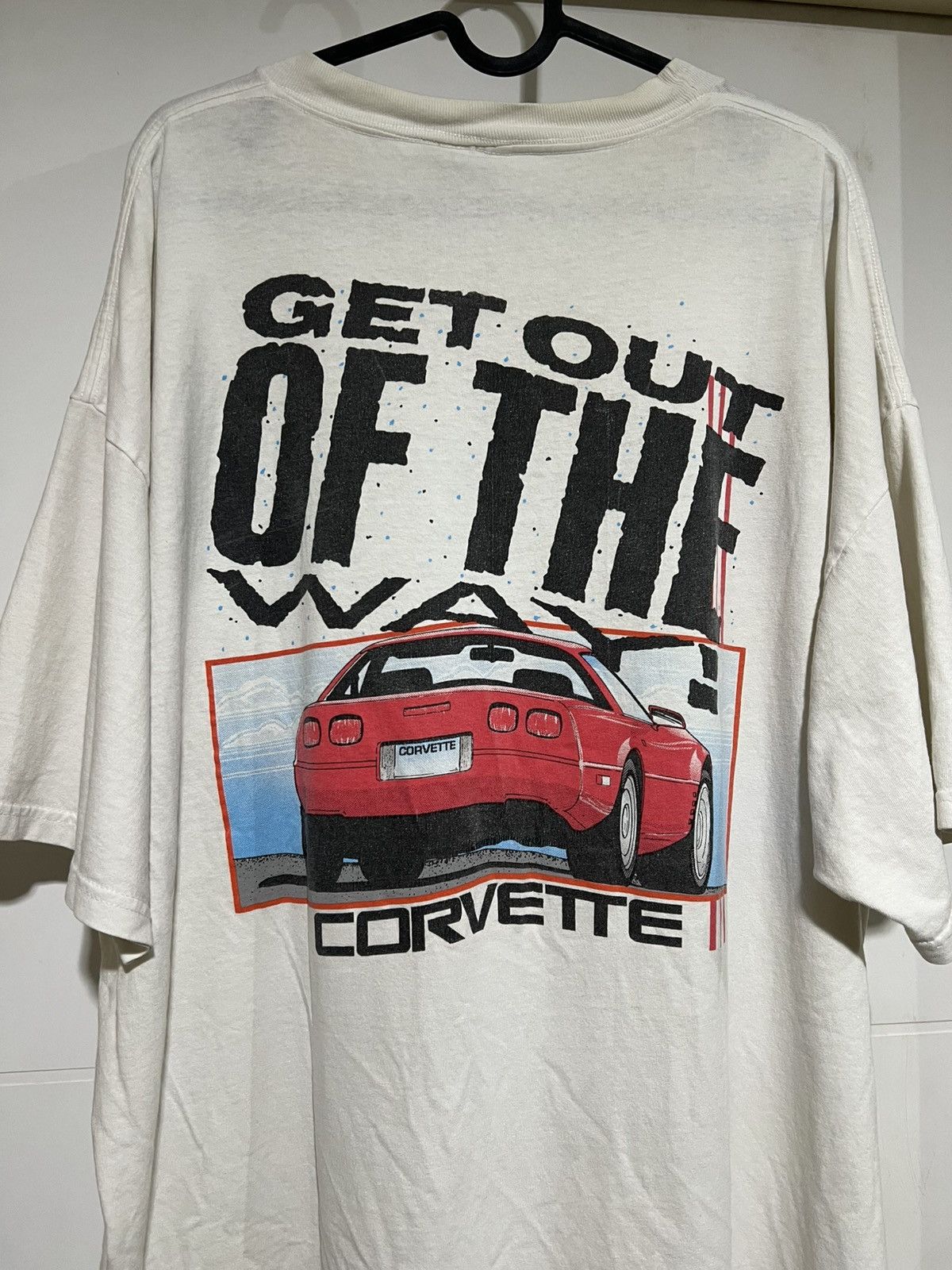 Vintage Vintage Corvette Get out of The Way T-Shirt Size US XXL / EU 58 / 5 - 9 Thumbnail