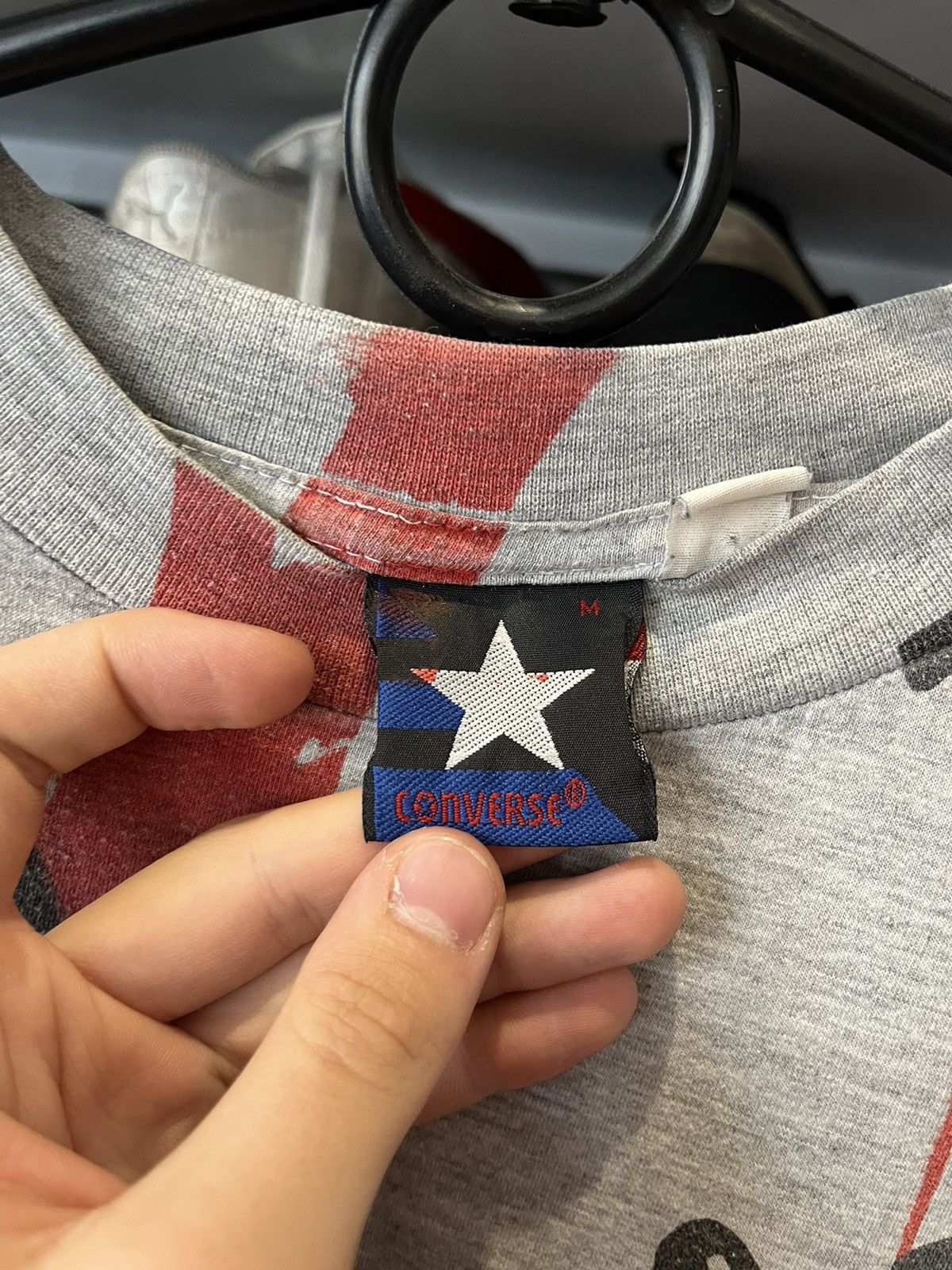 Converse Vintage 90s Converse Tar Max T Shirt Larry Johnson Size US M / EU 48-50 / 2 - 8 Thumbnail
