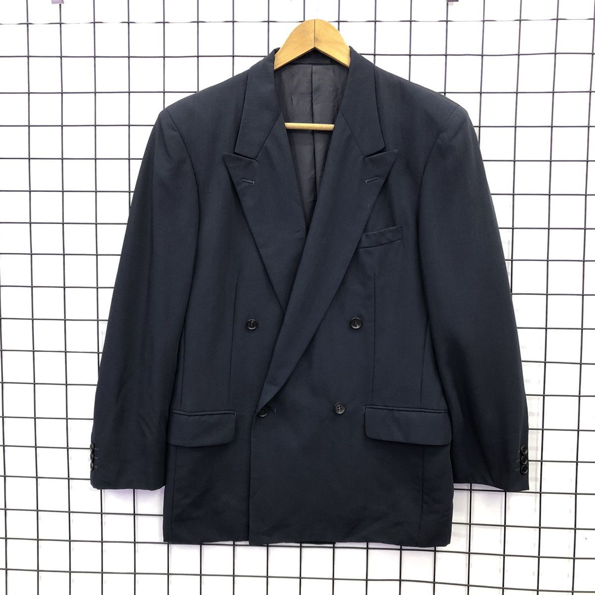 if six was nine　black jaguar jacket DX If Six Was Nine Black Jaguar Asymmetrical Blazer from seller