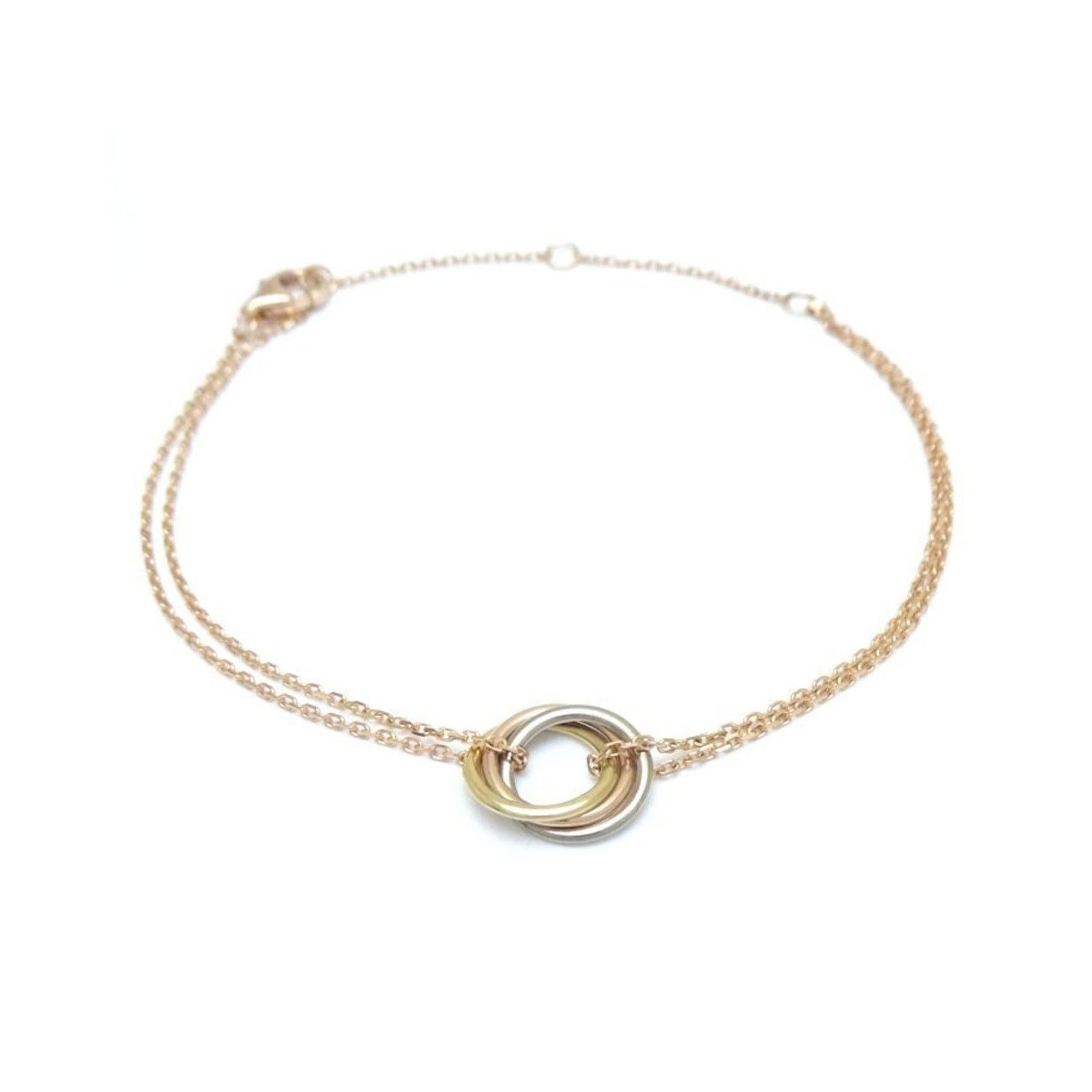 Cartier Trinity Bracelet Interlocking Rings