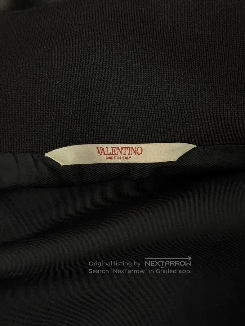 Valentino Valentino Solid color stand-up collar long-sleeved jacket Size US S / EU 44-46 / 1 - 7 Thumbnail