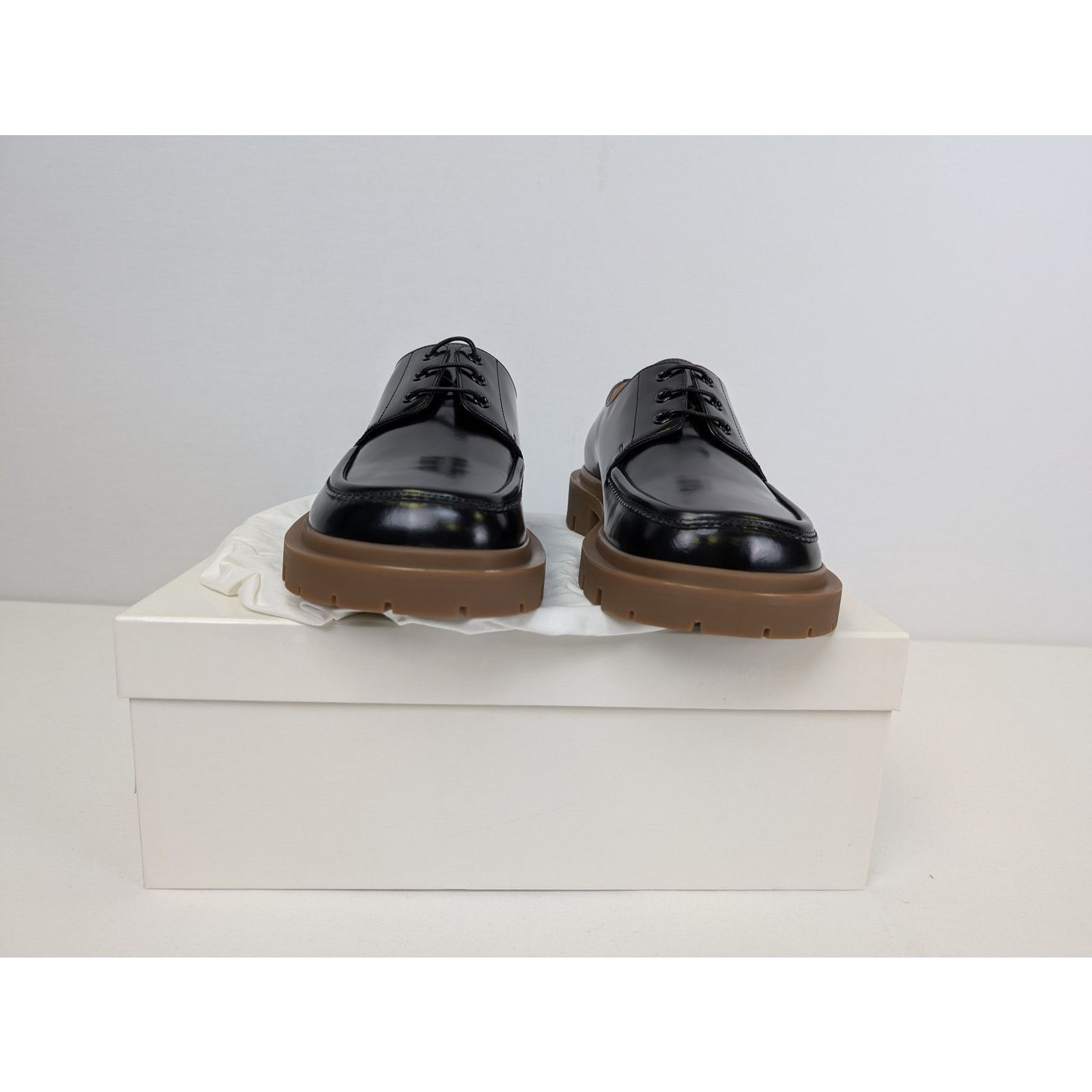 Maison Margiela o1rshd1 Lace-ups Boots in Black/Brown Size US 10 / EU 43 - 17 Thumbnail