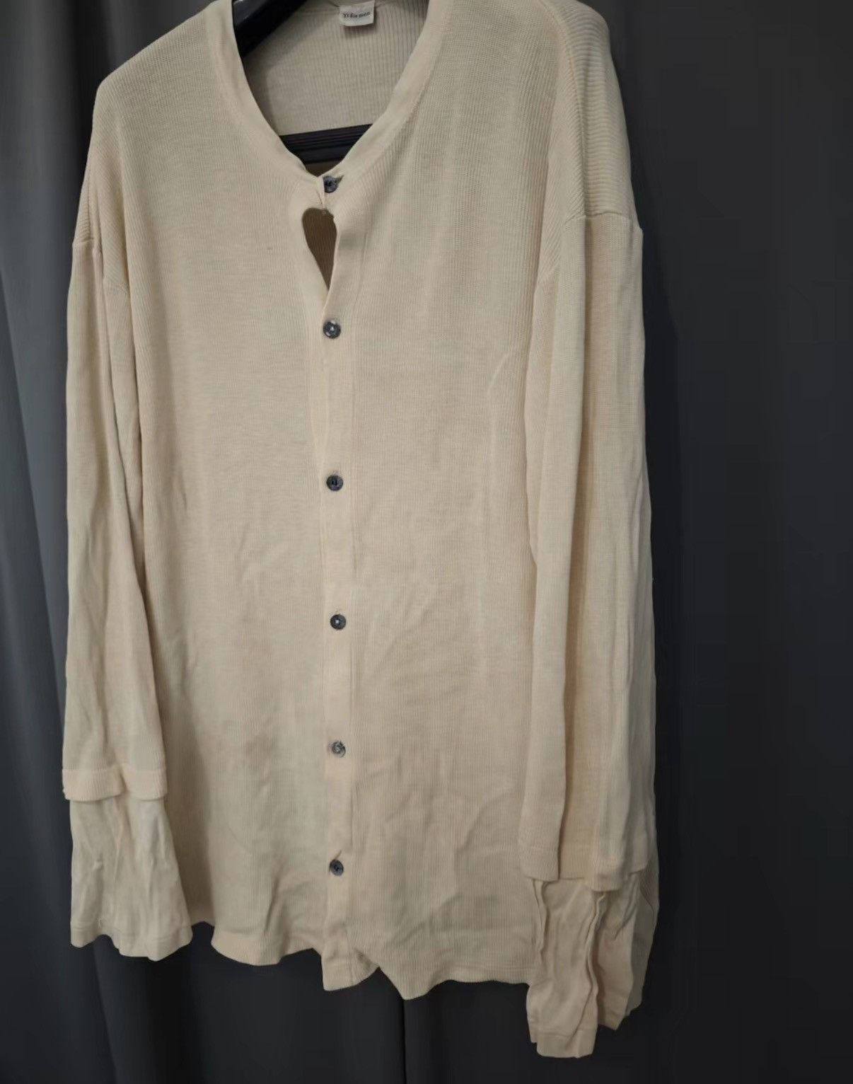 Yohji Yamamoto Yohji Yamamoto Y's for Men Double Sleeve Cardigan Size US M / EU 48-50 / 2 - 2 Thumbnail