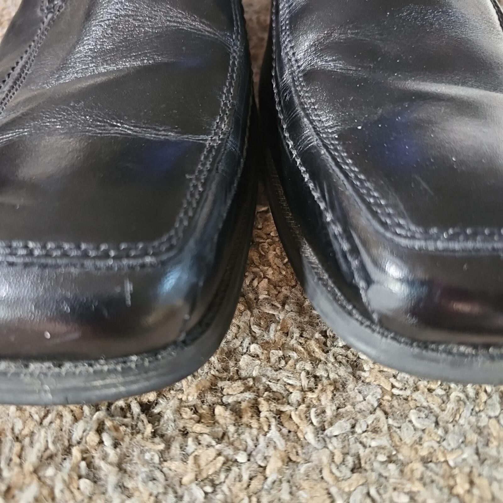 Joseph Abboud Joseph Abboud X173421 14M Black Slip On Dress Shoes Size US 14 / EU 47 - 3 Thumbnail