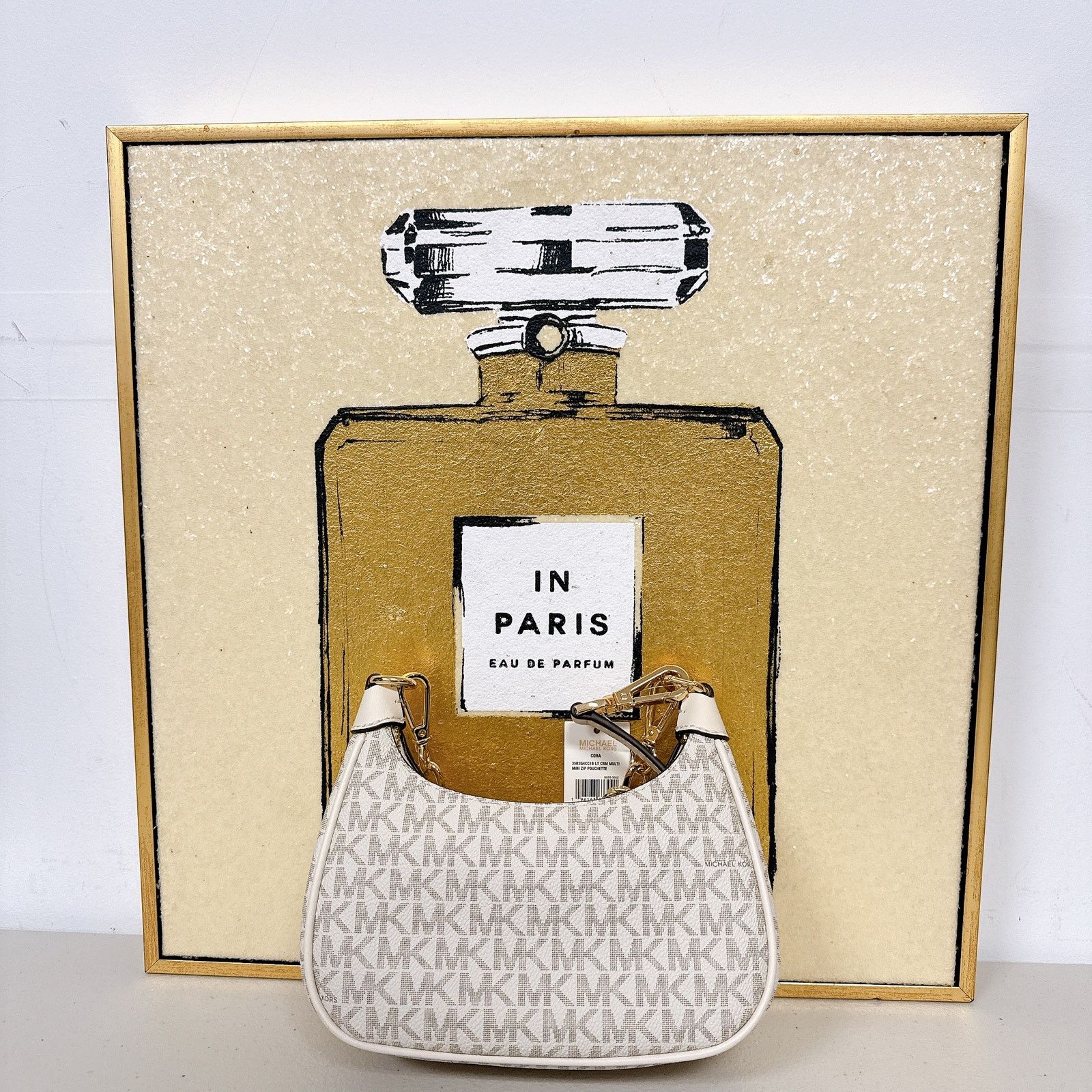 Michael Kors Michael Kors 35R3G4CC1B Cora Extra-Small Signature Logo Size ONE SIZE - 3 Thumbnail