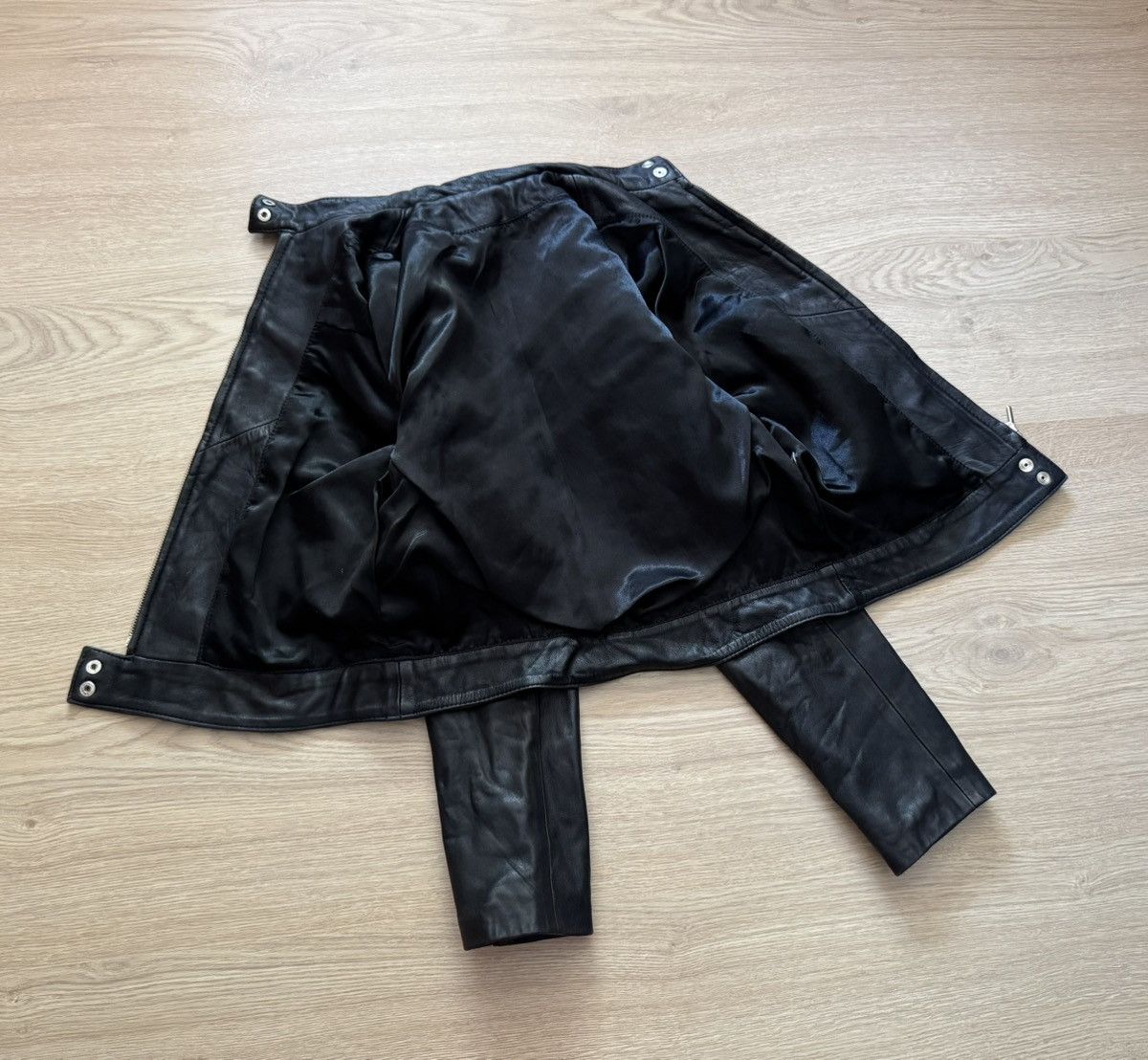 Genuine Leather Vintage 90-00’s Genuine Leather Women’s Moto Racing Jacket Size M / US 6-8 / IT 42-44 - 6 Thumbnail
