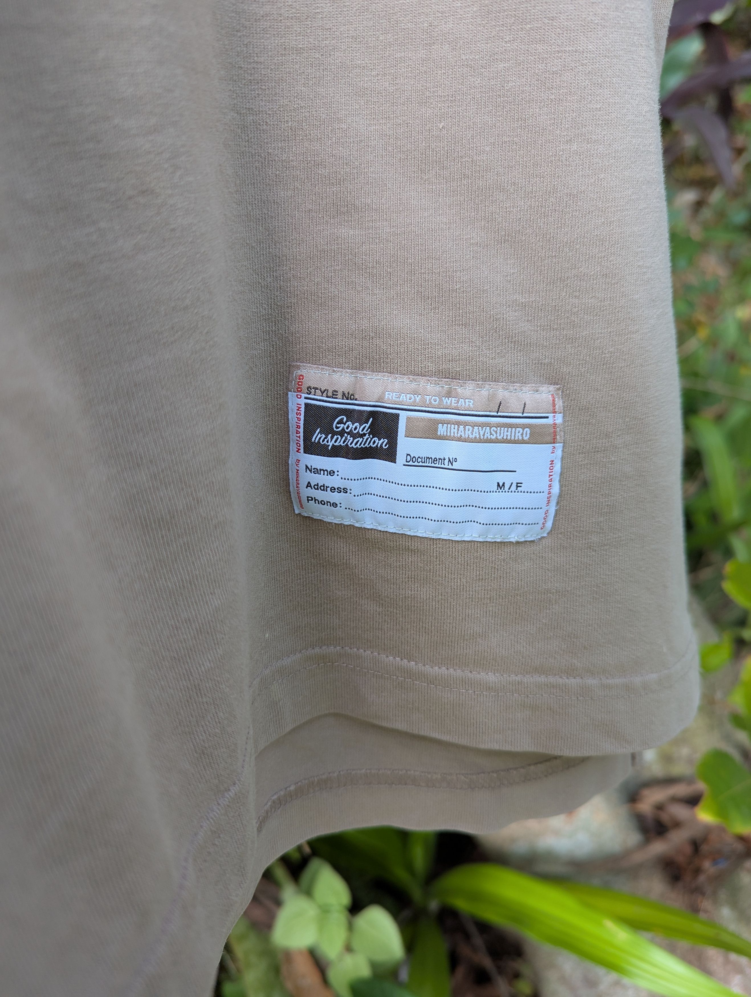 Maison MIHARA YASUHIRO Miharayasuhiro GU Tshirt Good Inspiration Size US L / EU 52-54 / 3 - 6 Thumbnail