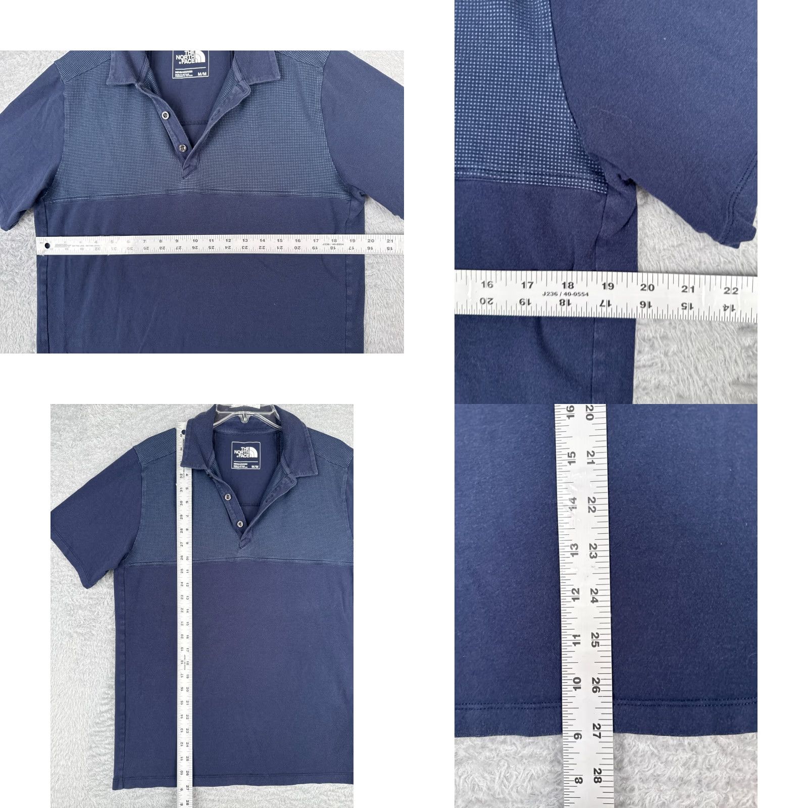 The North Face VINTAGE? No—The North Face Polo Shirt Men Medium Blue Cotton Blend Short Sleeve Golf Casual Size US M / EU 48-50 / 2 - 8 Thumbnail
