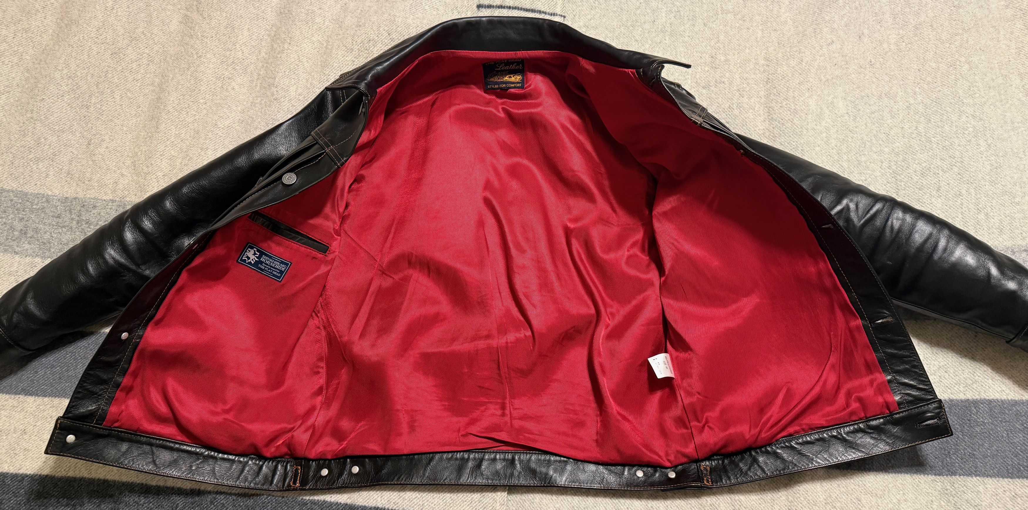 The Flat Head The Flat Head FN-LJ-HJ002 Shinki Horsehide Type II Size US M / EU 48-50 / 2 - 5 Thumbnail