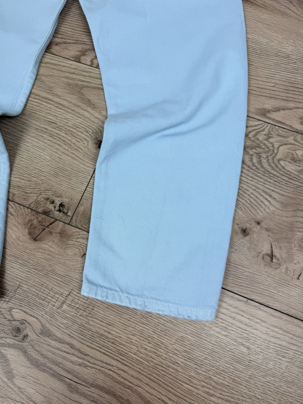 Prada Prada Logo Cotton Blue Pants Size US 34 / EU 50 - 4 Thumbnail