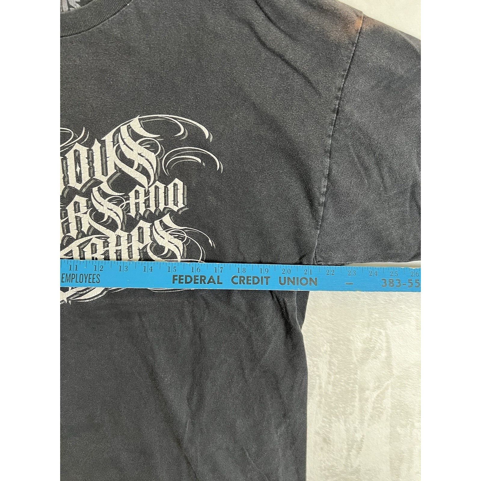 Famous Stars And Straps Vintage Famous Stars And Straps T-Shirt Size XL Old English Size US XL / EU 56 / 4 - 3 Thumbnail